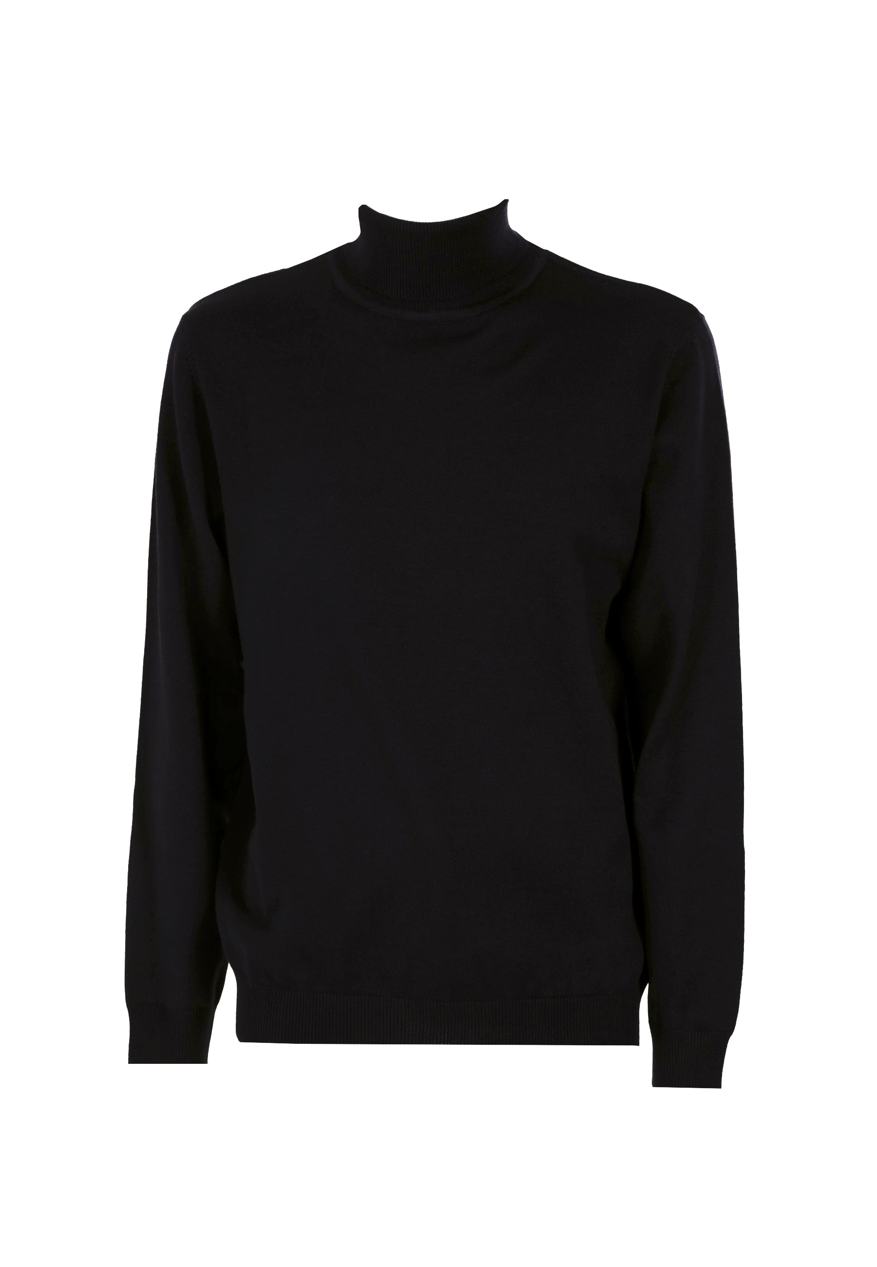Maglia a collo alto Nero Sseinse