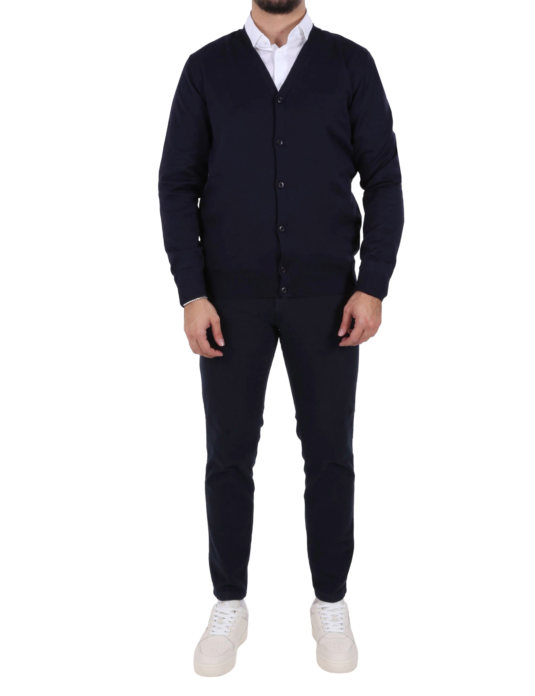 Cardigan Blu Sseinse