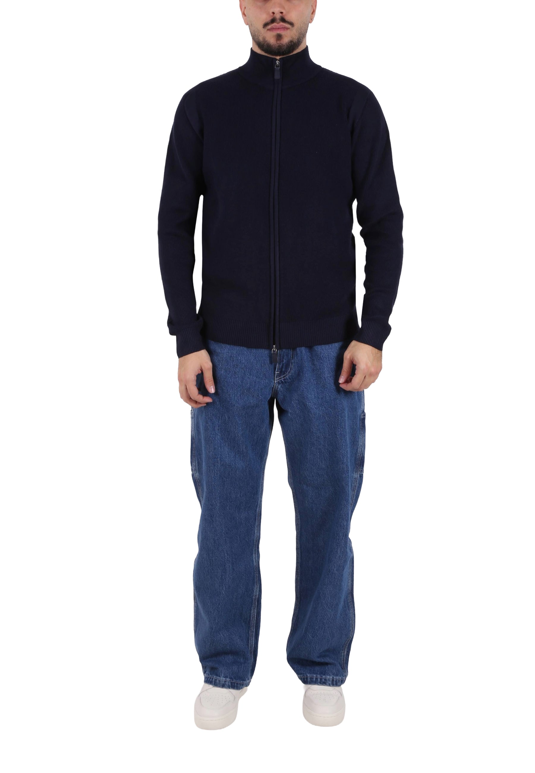 Maglia a collo alto Blu Sseinse