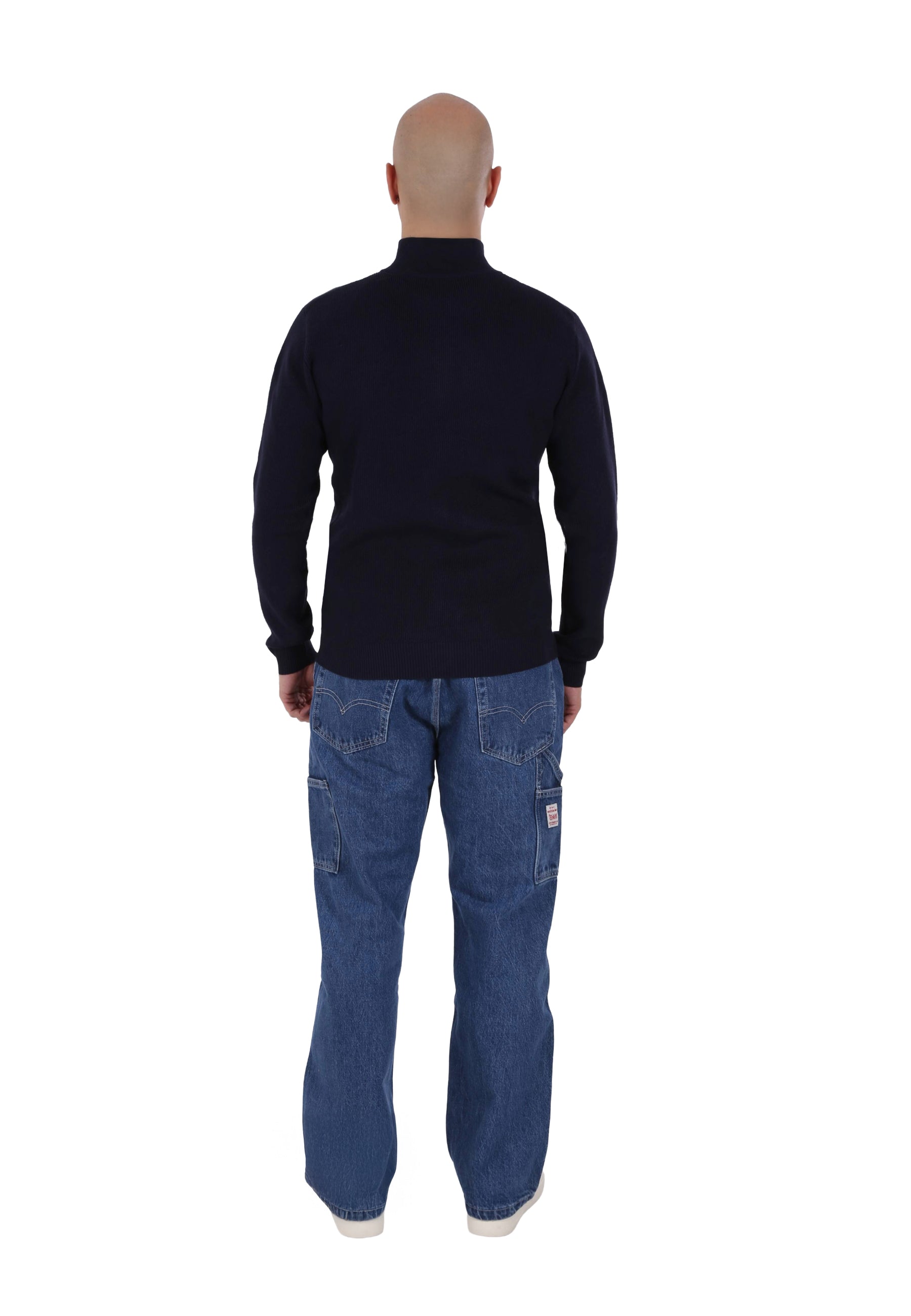 Maglia a collo alto Blu Sseinse
