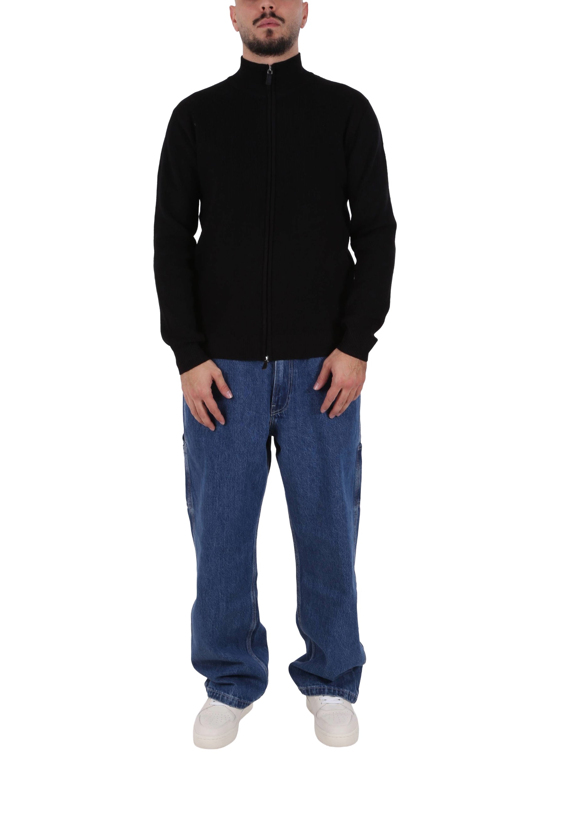 Maglia a collo alto Nero Sseinse