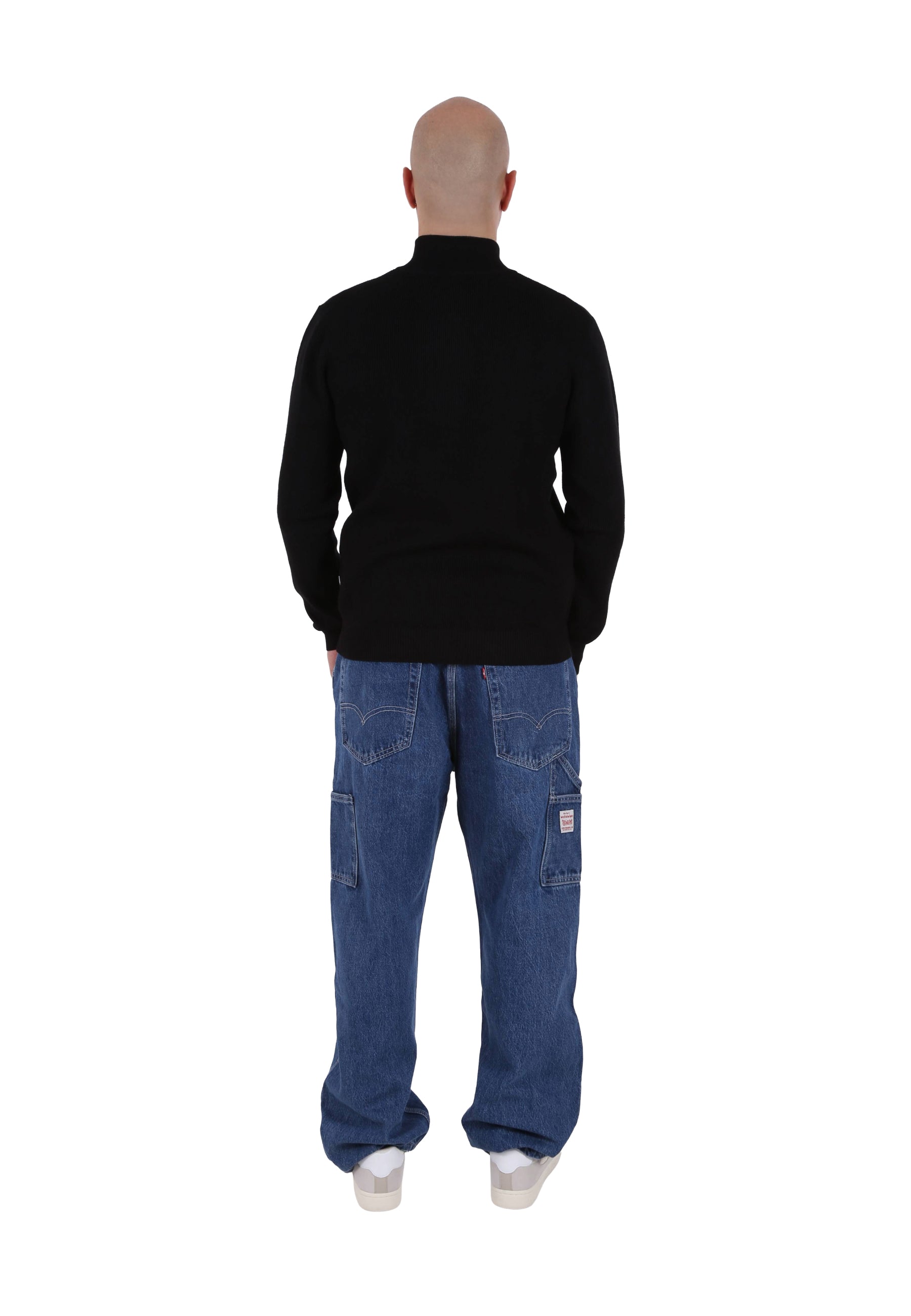Maglia a collo alto Nero Sseinse