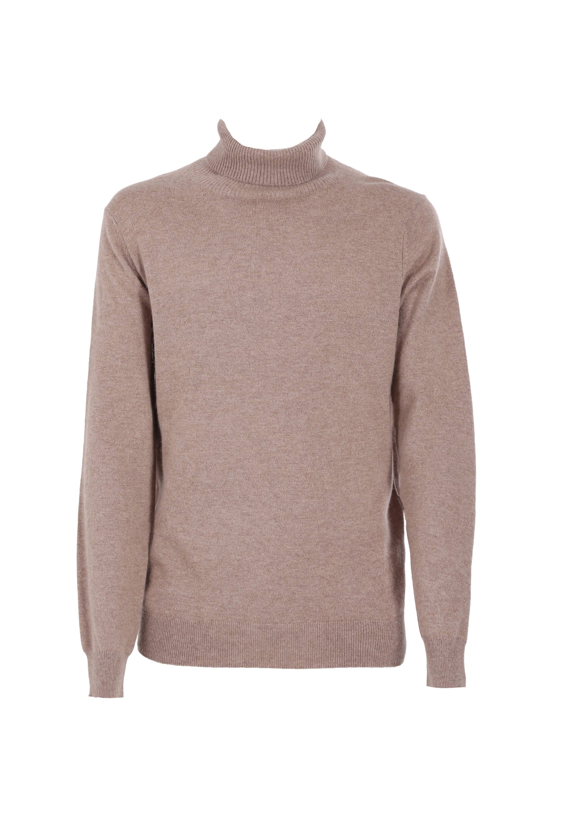Maglia a collo alto Beige Sseinse