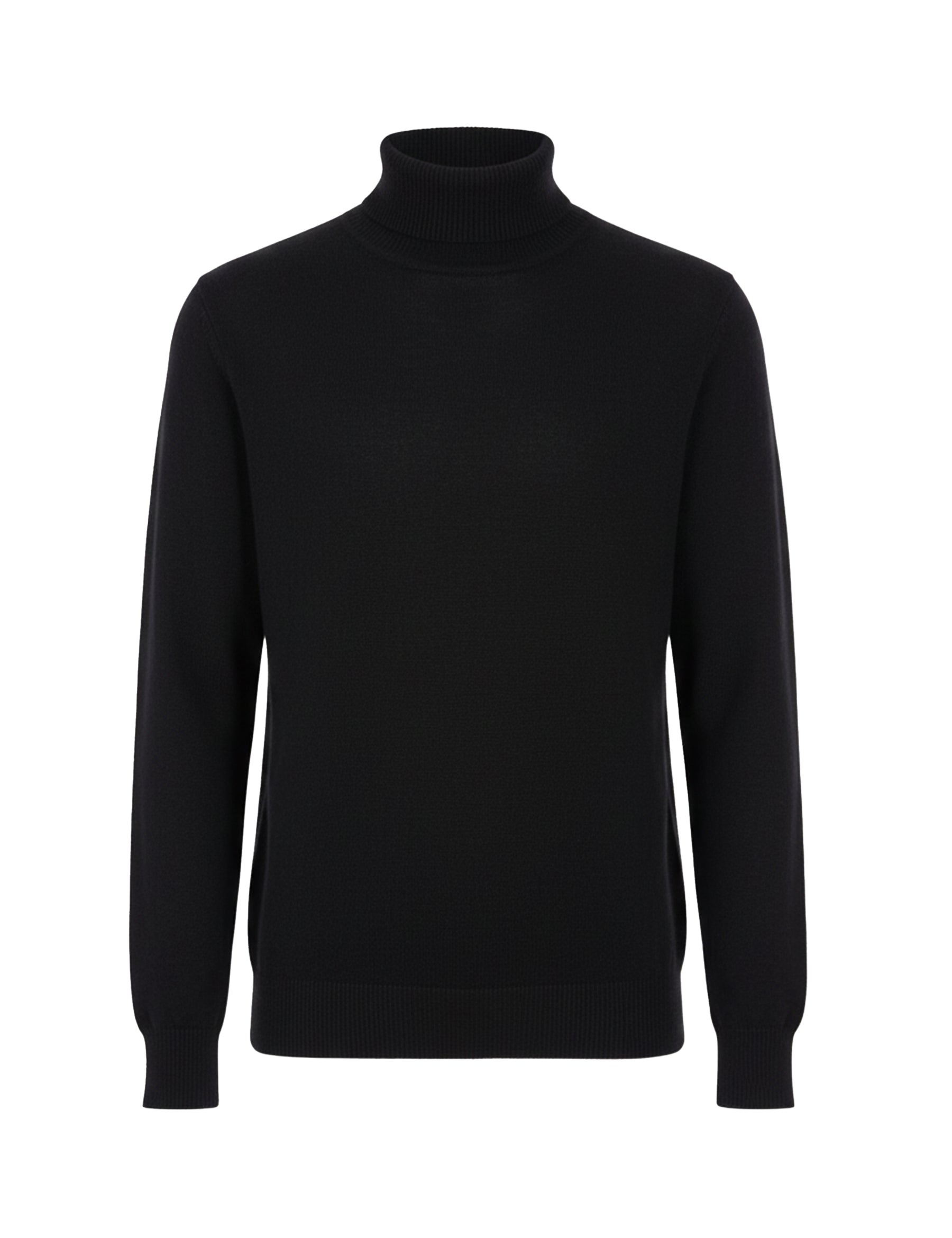 Maglia a collo alto Nero Sseinse