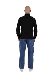 Maglia a collo alto Nero Sseinse