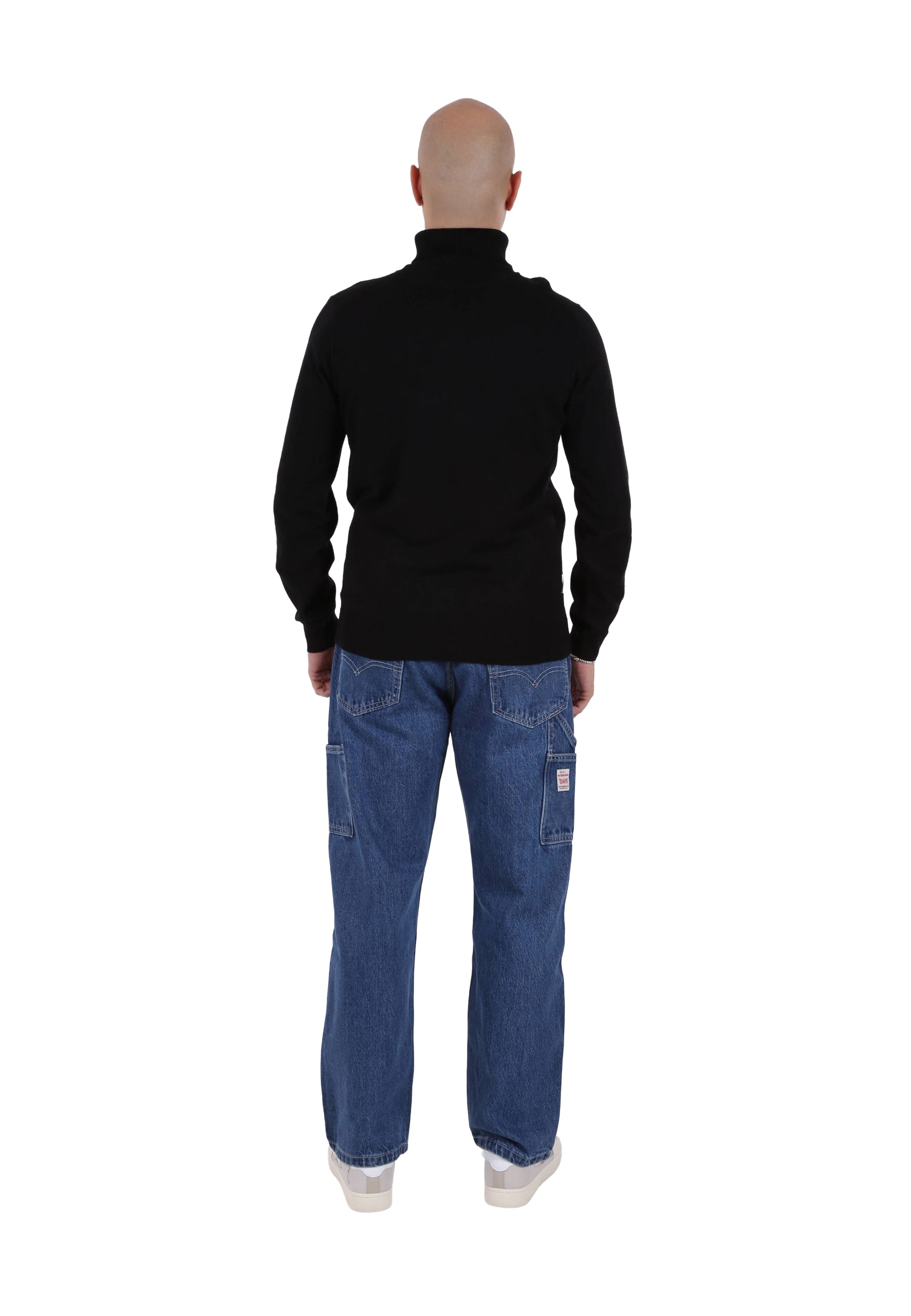 Maglia a collo alto Nero Sseinse