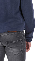 Jeans Grigio Scuro Sseinse