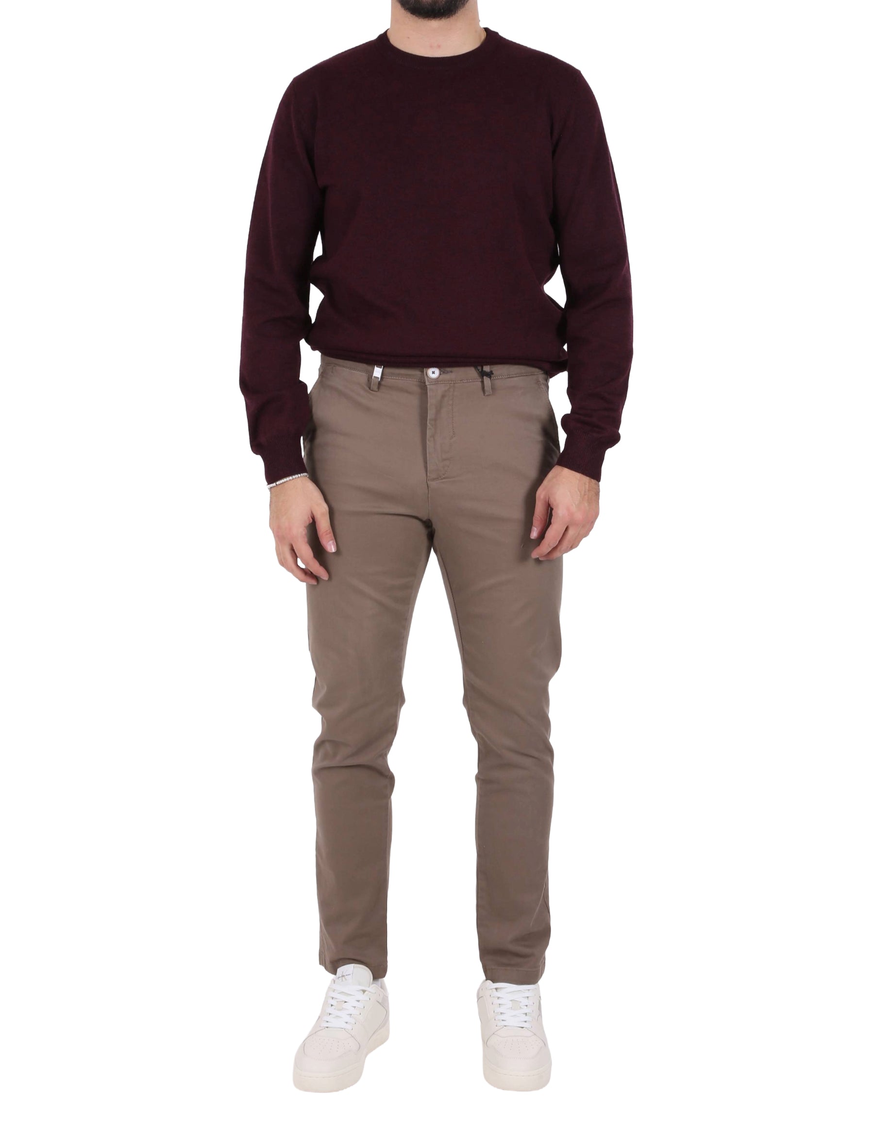 Pantaloni Marrone Sseinse