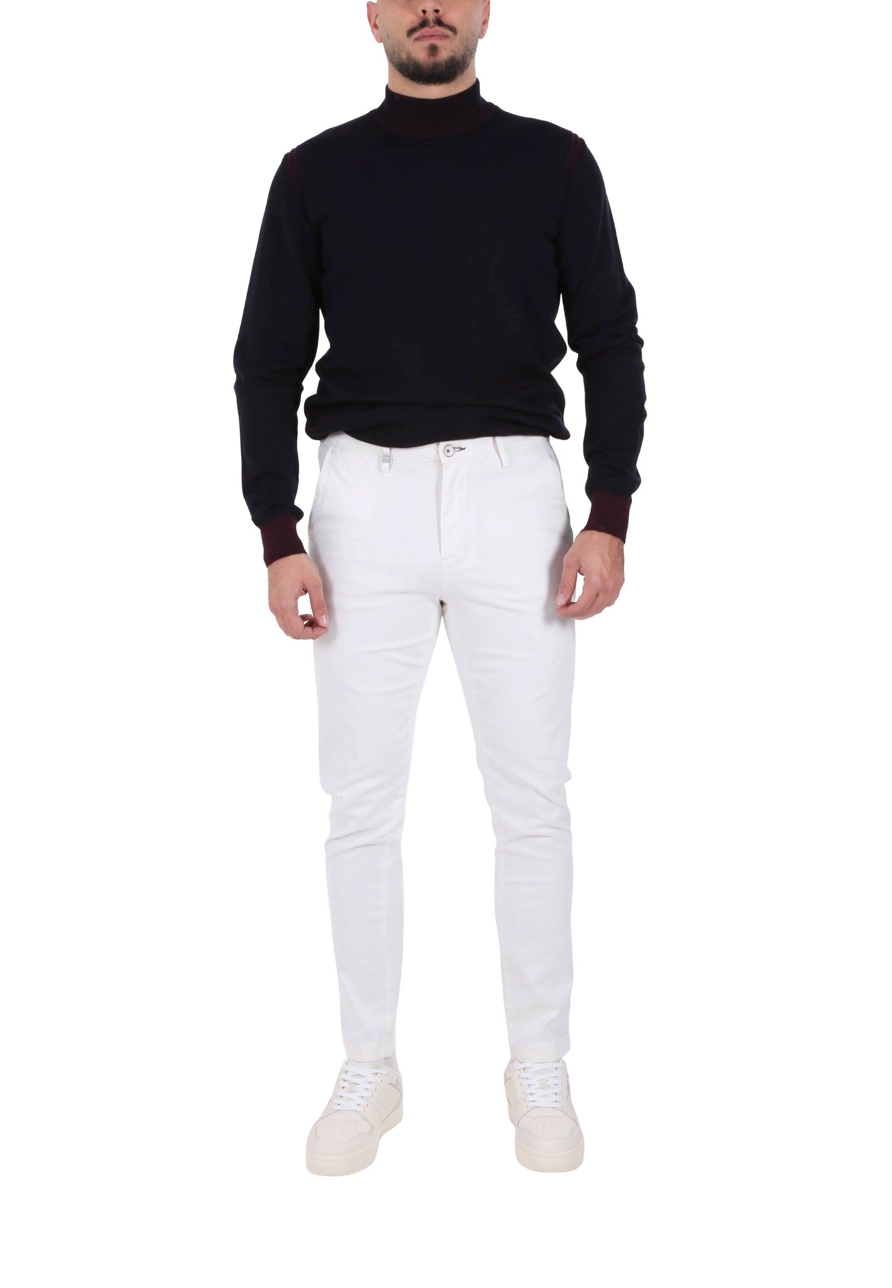 Pantaloni Bianco Sseinse