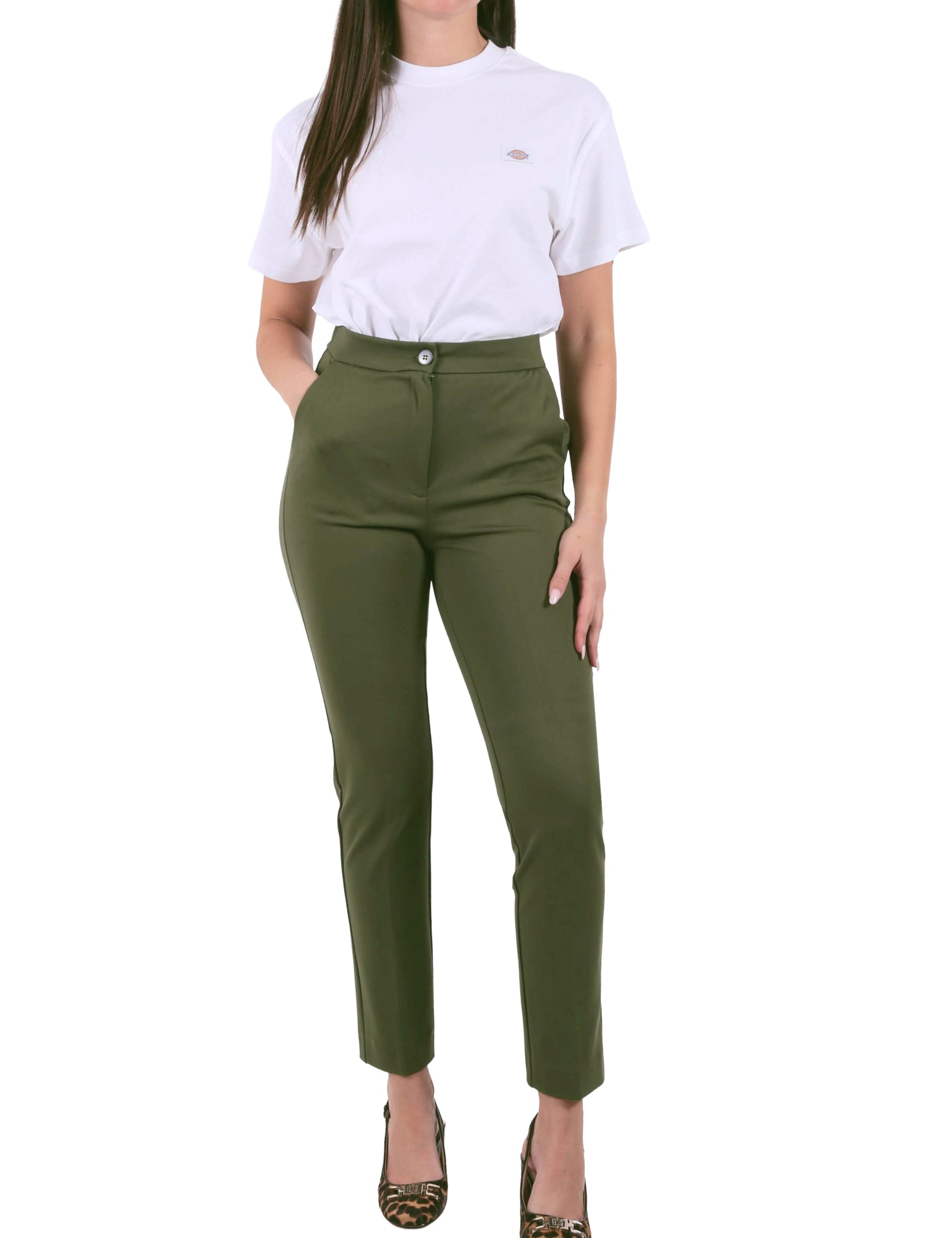Pantaloni Verde Emme Marella