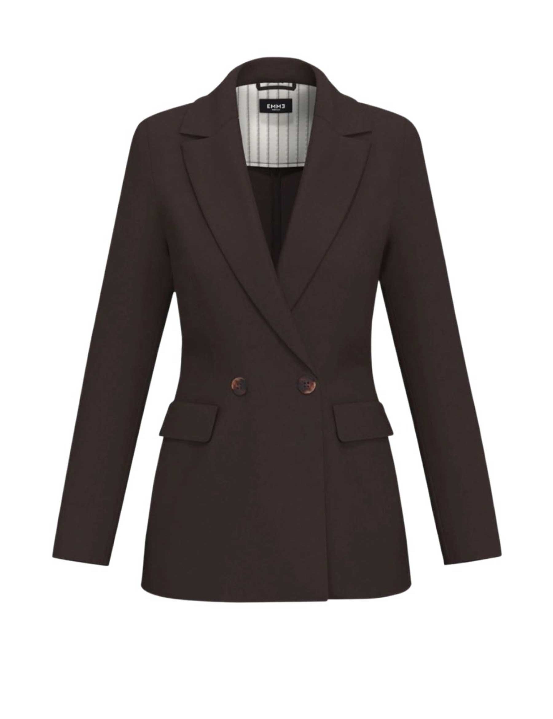 Blazer Marrone Emme Marella
