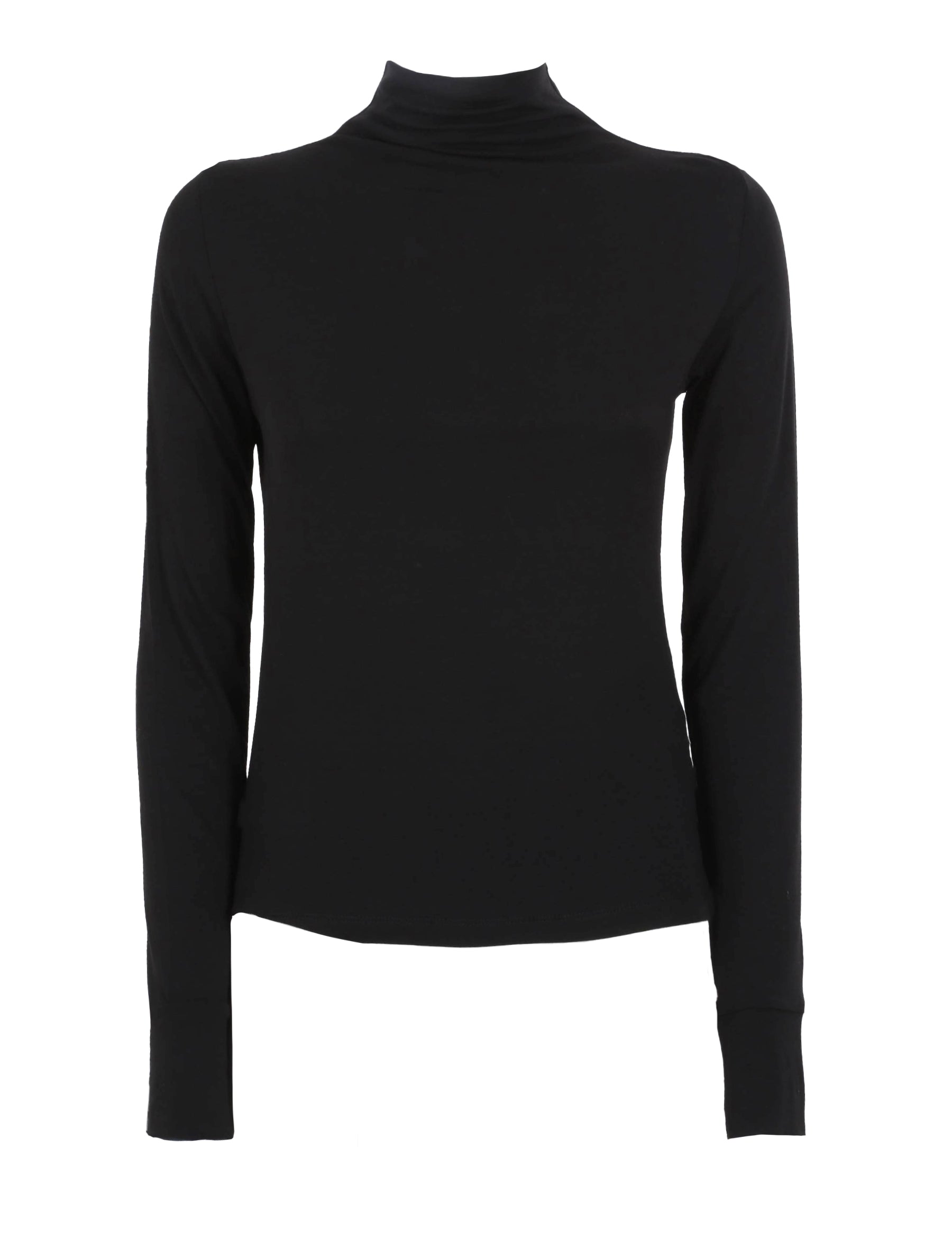 Maglia a collo alto Nero Emme Marella