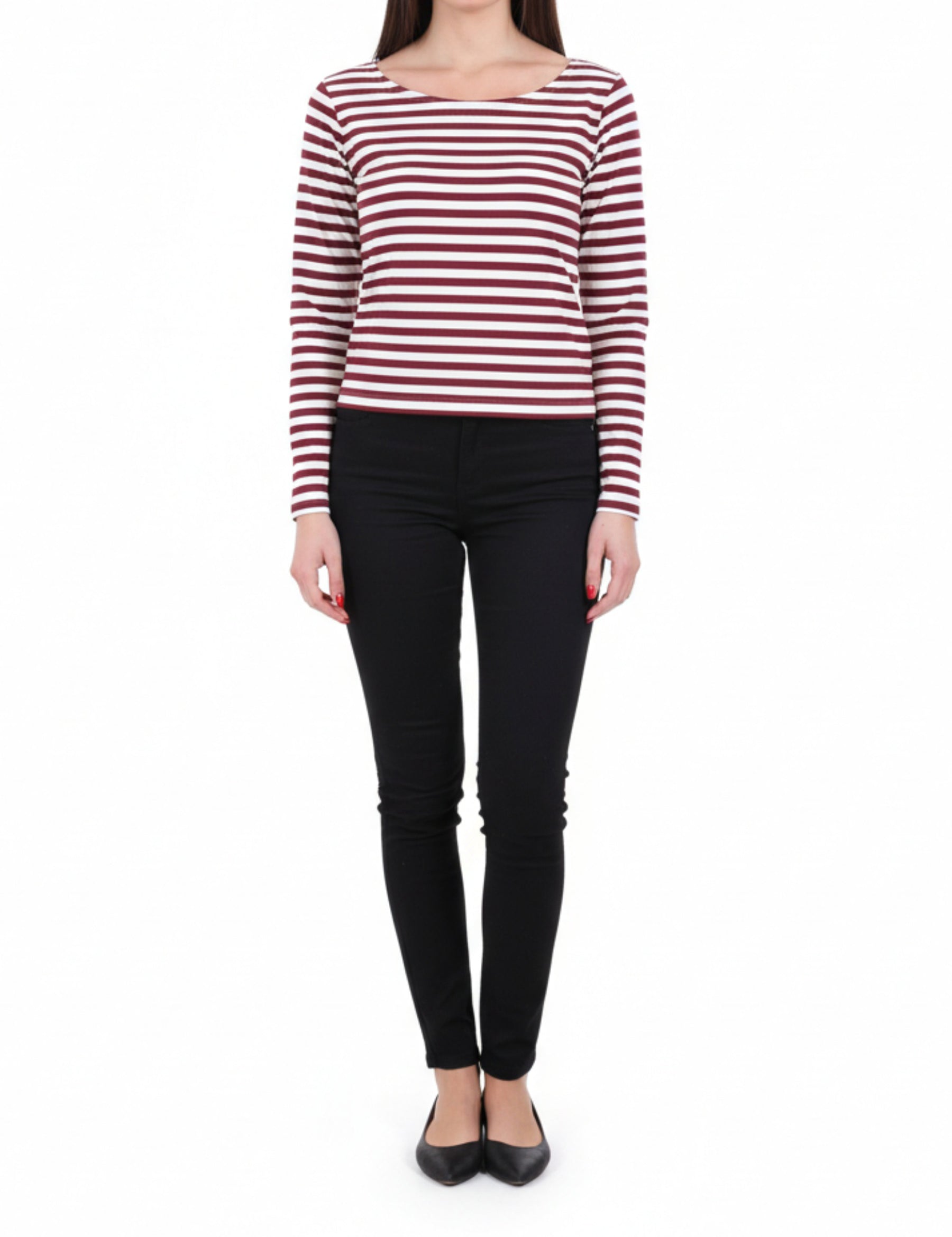 T-shirt Bianco Bordeaux Emme Marella