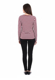 T-shirt Bianco Bordeaux Emme Marella