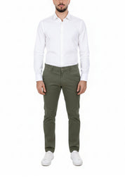 Pantaloni Verde Borgoni Milano