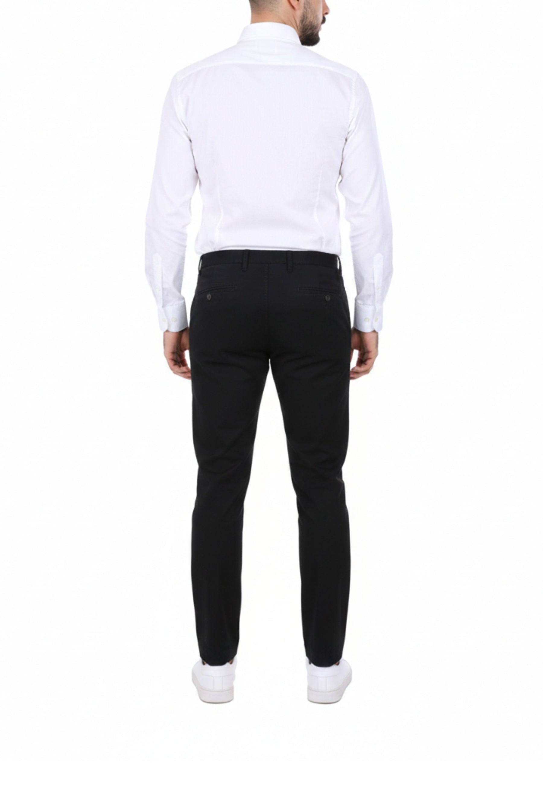 Pantaloni Nero Borgoni Milano