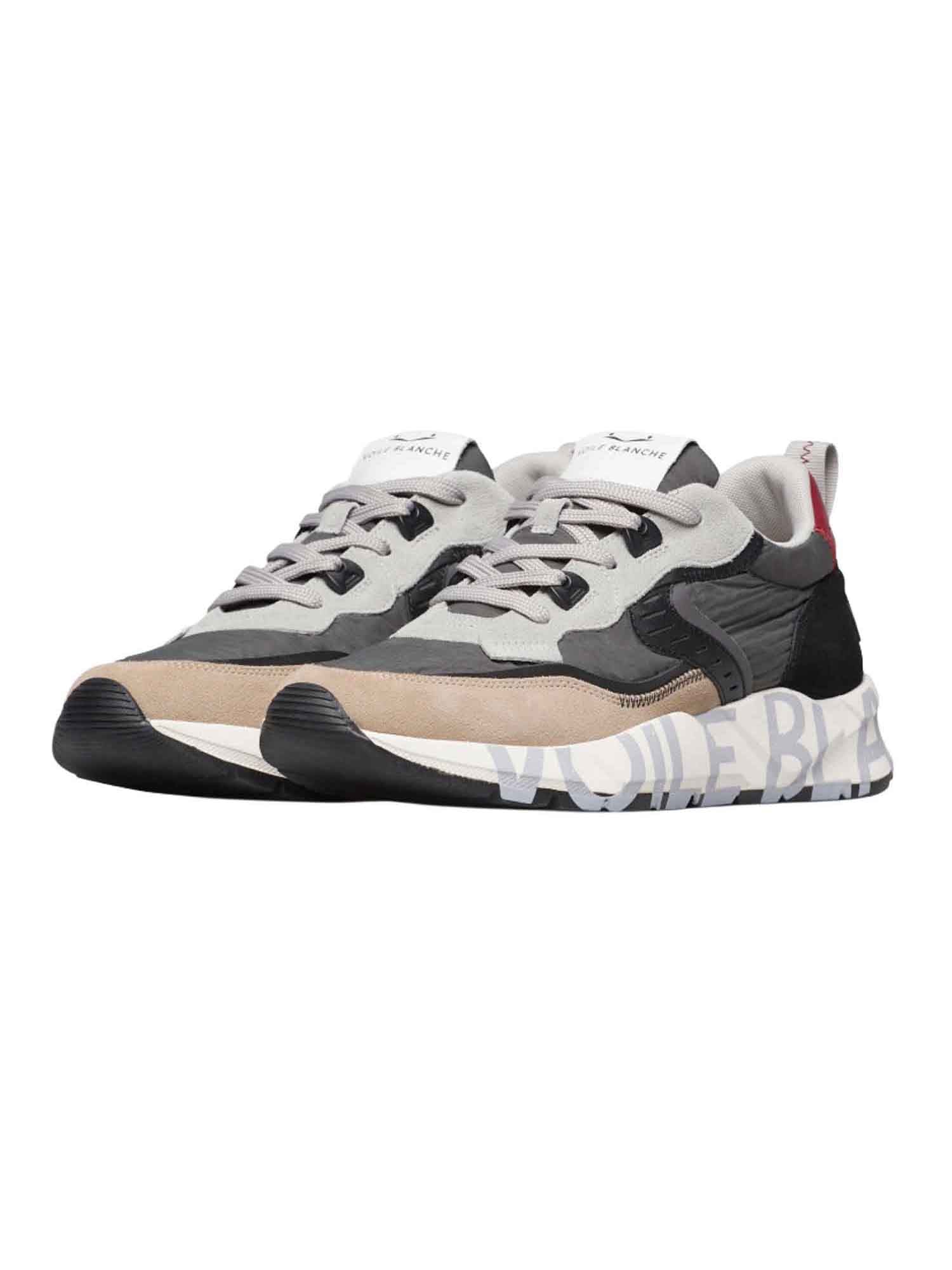 Sneakers Grigio Voile Blanche