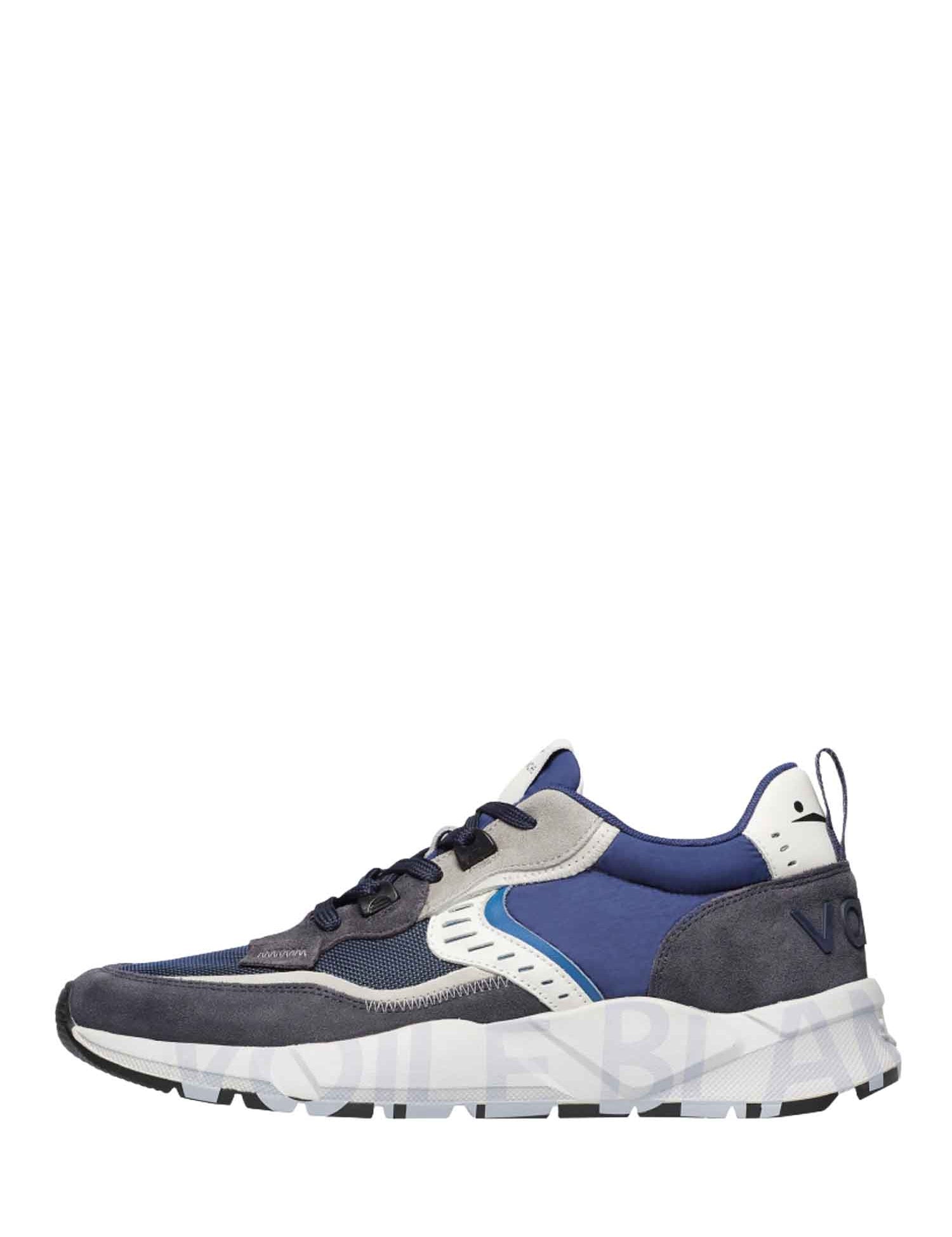 Sneakers Blu Voile Blanche