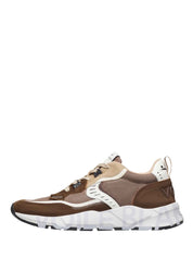 Sneakers Marrone Voile Blanche