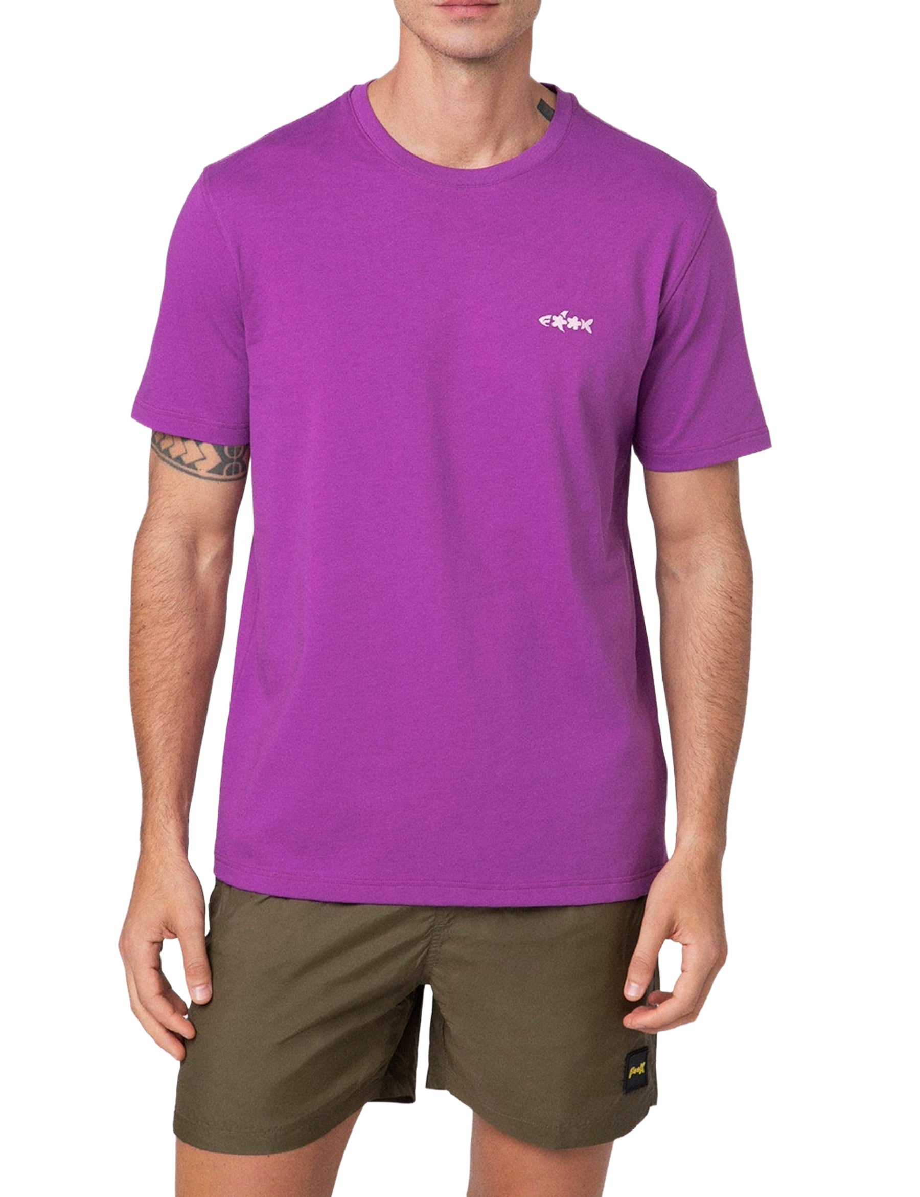 T-shirt Viola F**k