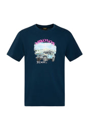 T-shirt Blu F**k