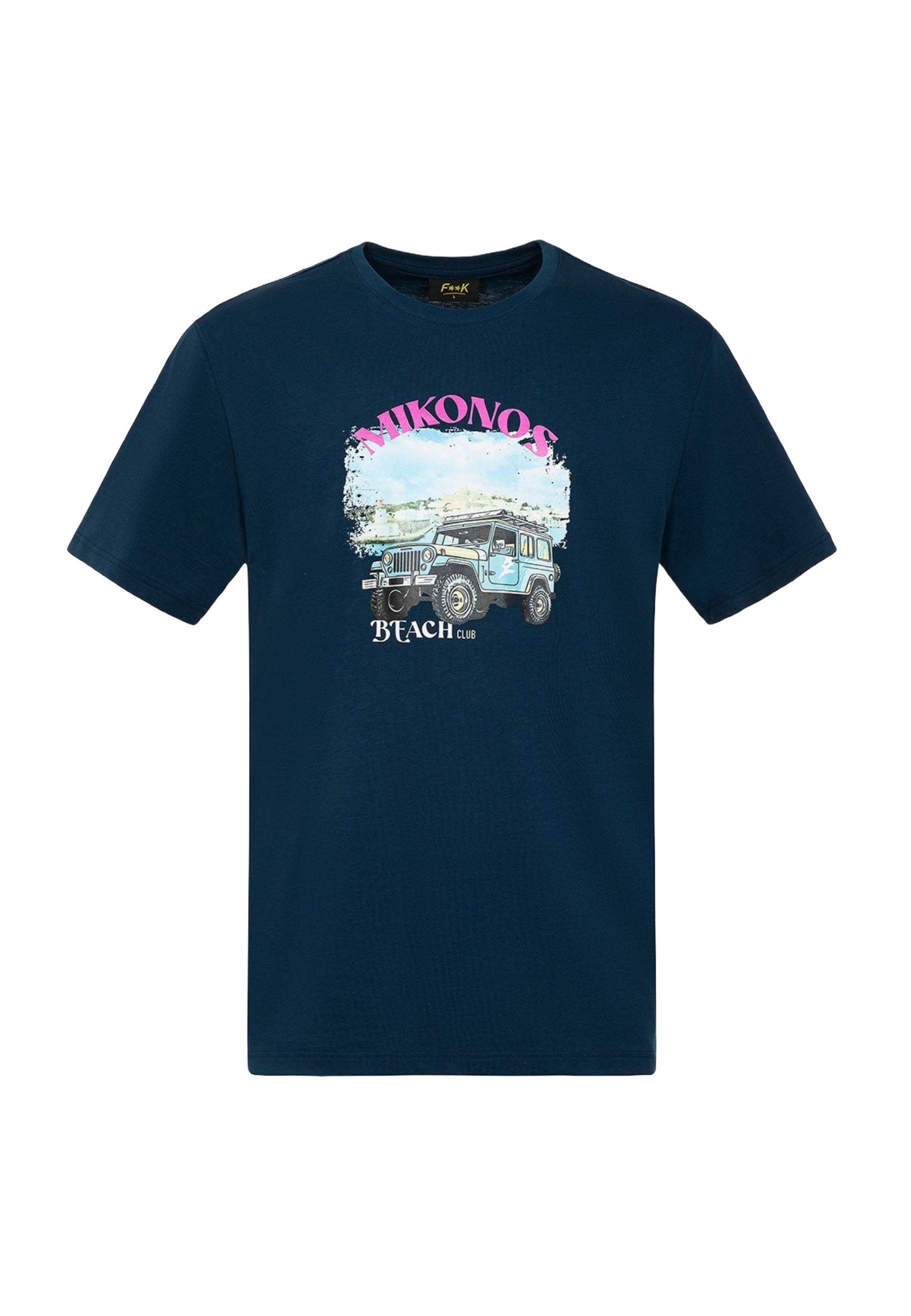 T-shirt Blu F**k