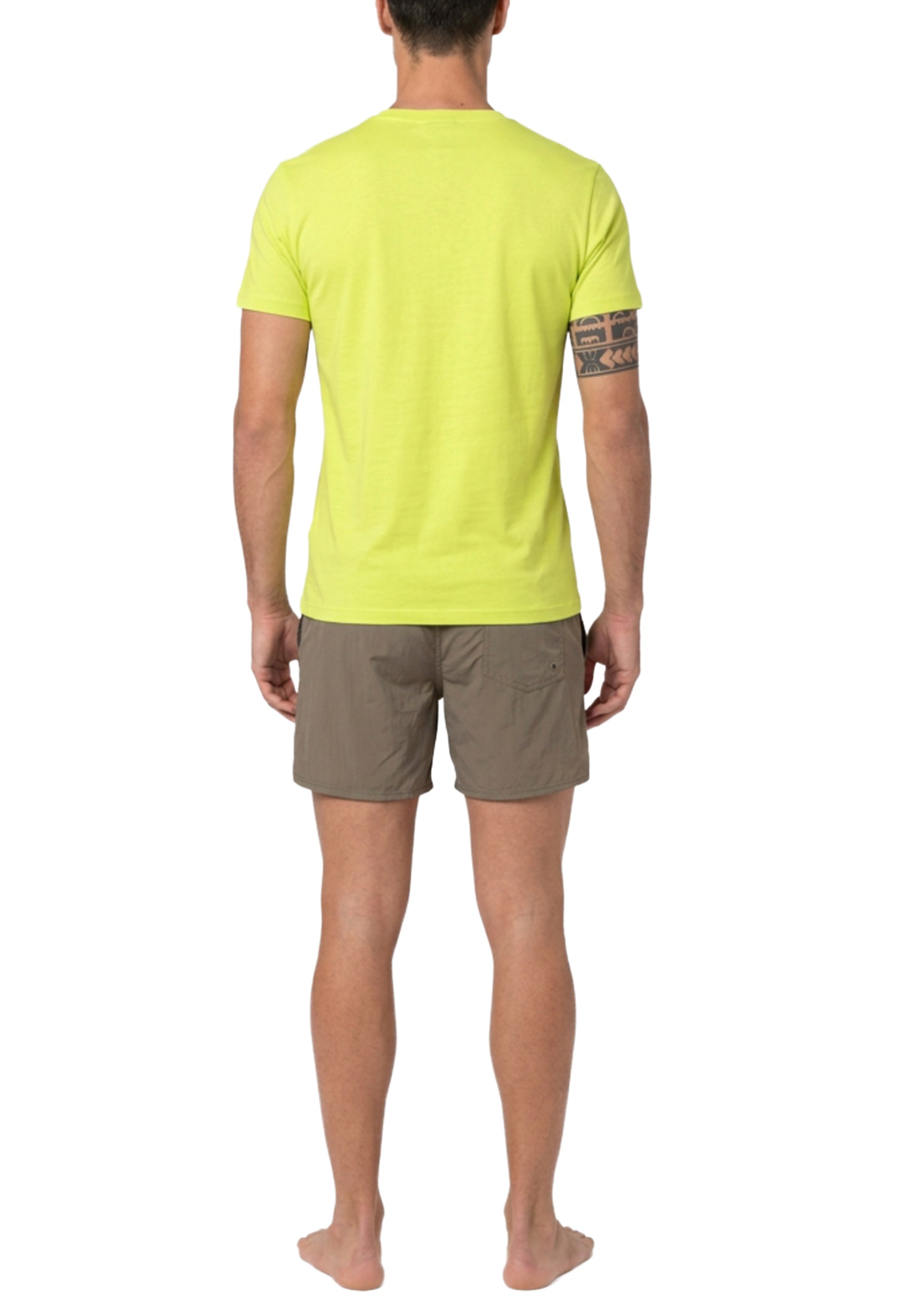 T-shirt Giallo F**k