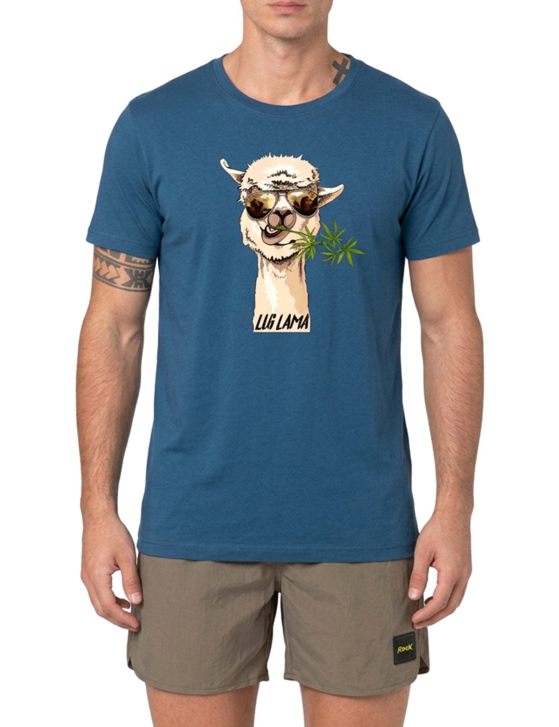 T-shirt Blu F**k