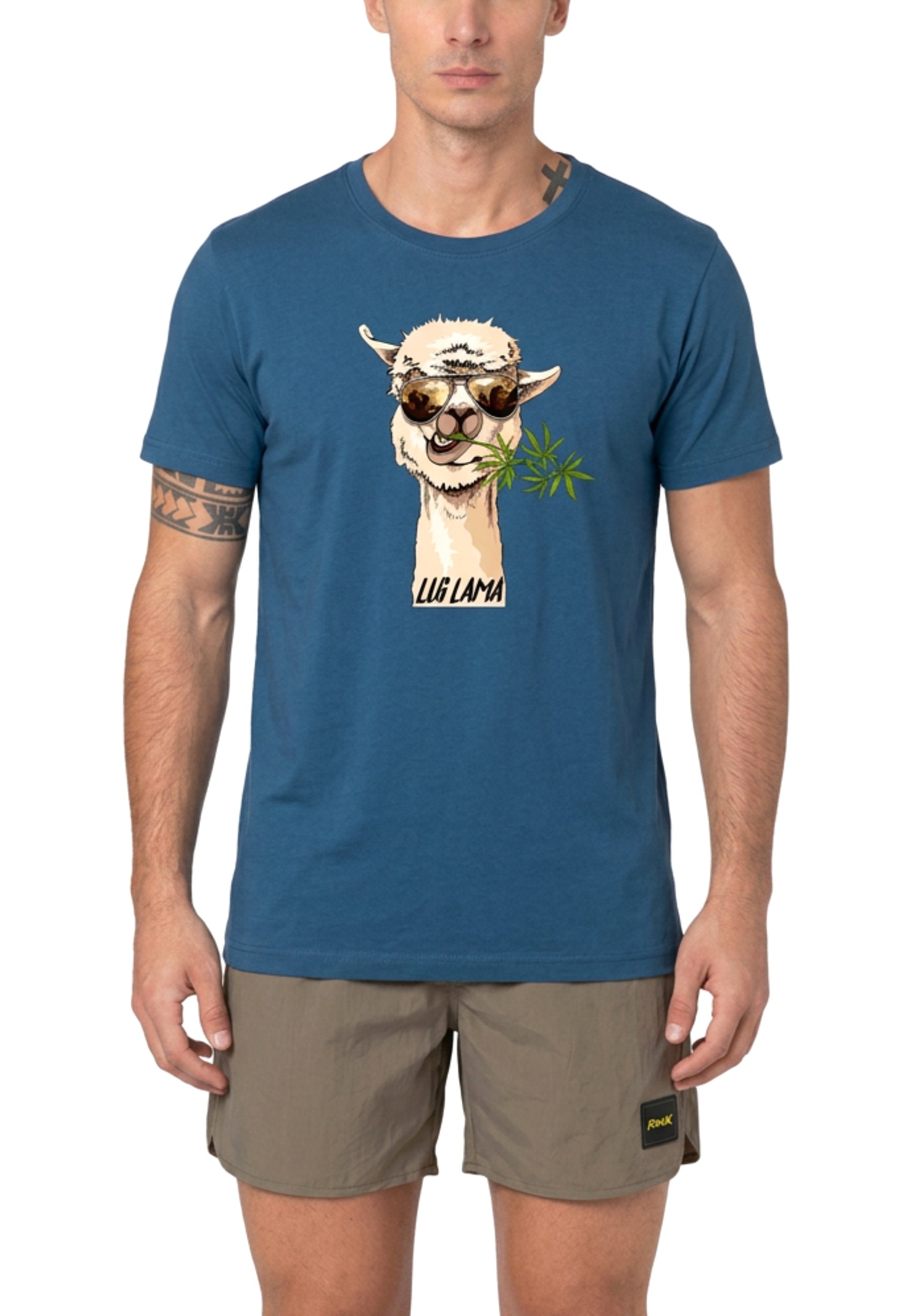 T-shirt Blu F**k