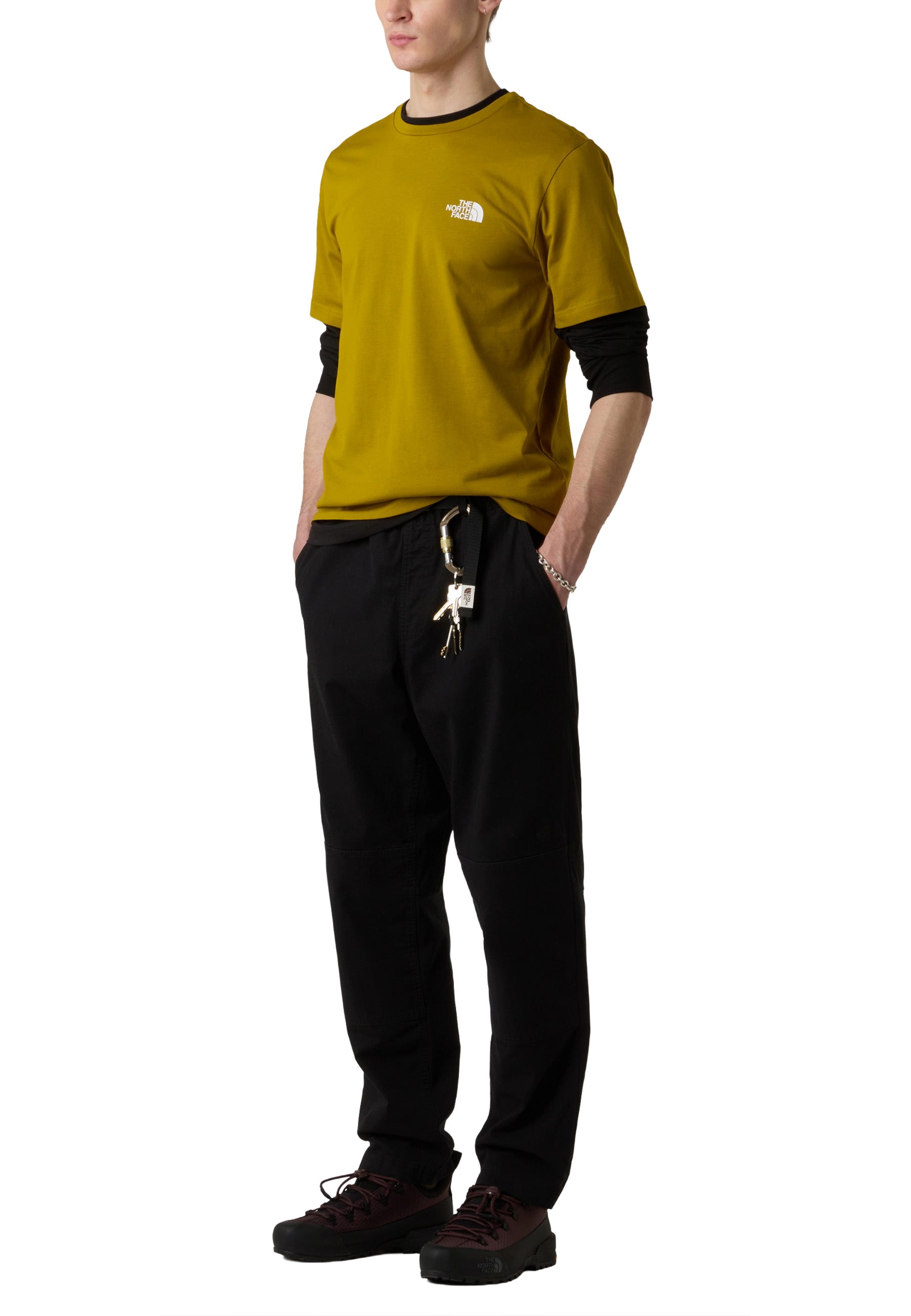 T-shirt Giallo The North Face