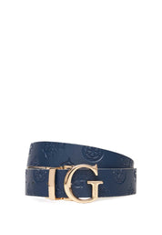 Cinture Bianco Blu Guess