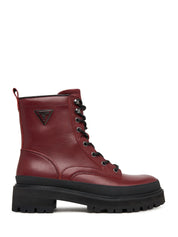 Anfibi Bordeaux Guess