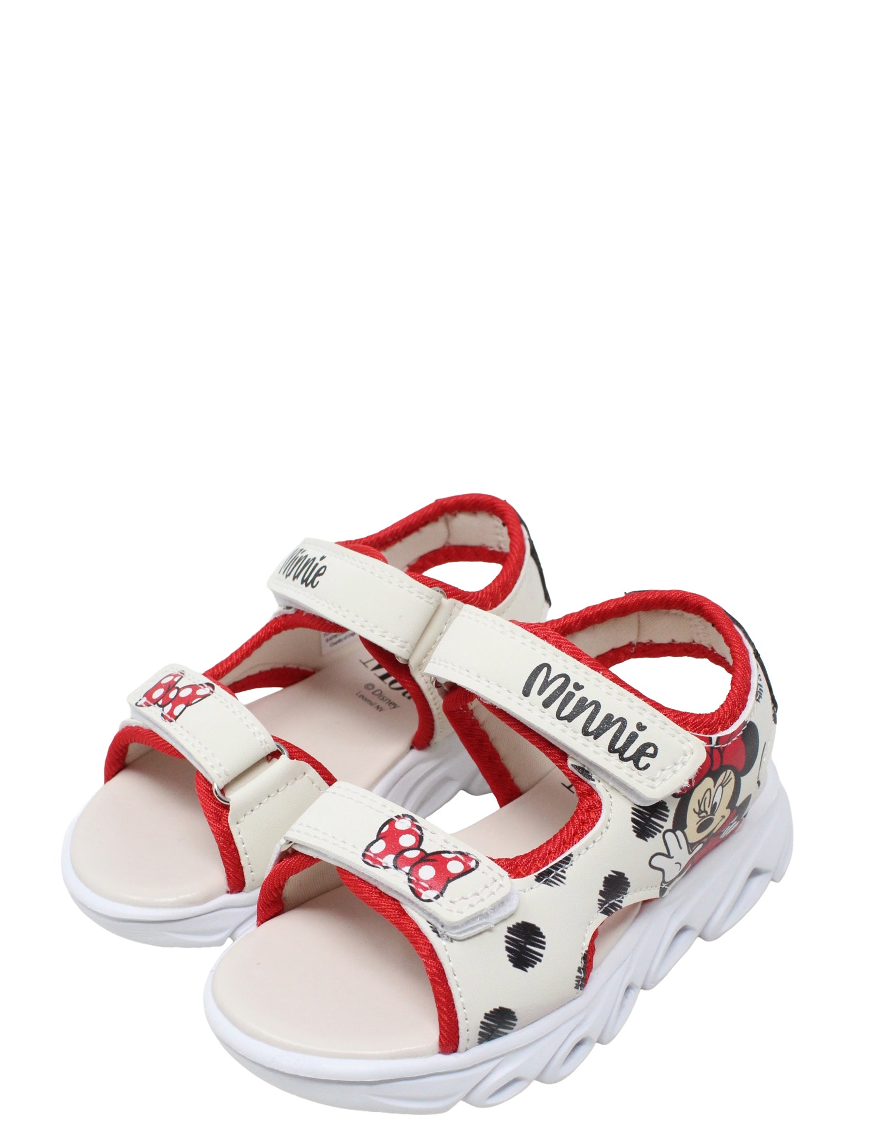 Sandali con strappi Bianco Leomil