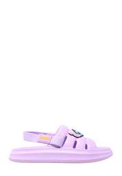 Sandali con strappi Lilla Leomil