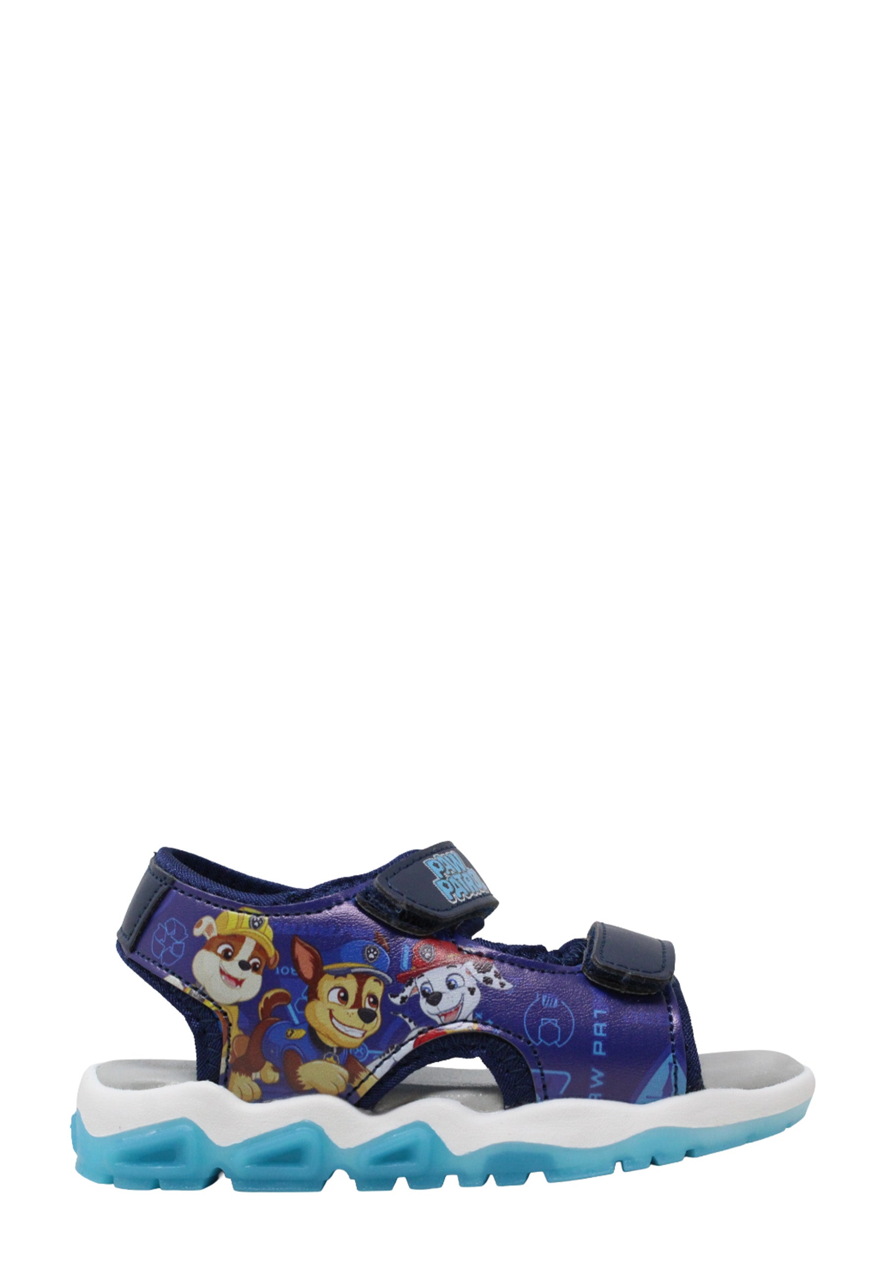 Sandali con strappi Blu Leomil