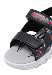 Sandali con strappi Nero Leomil