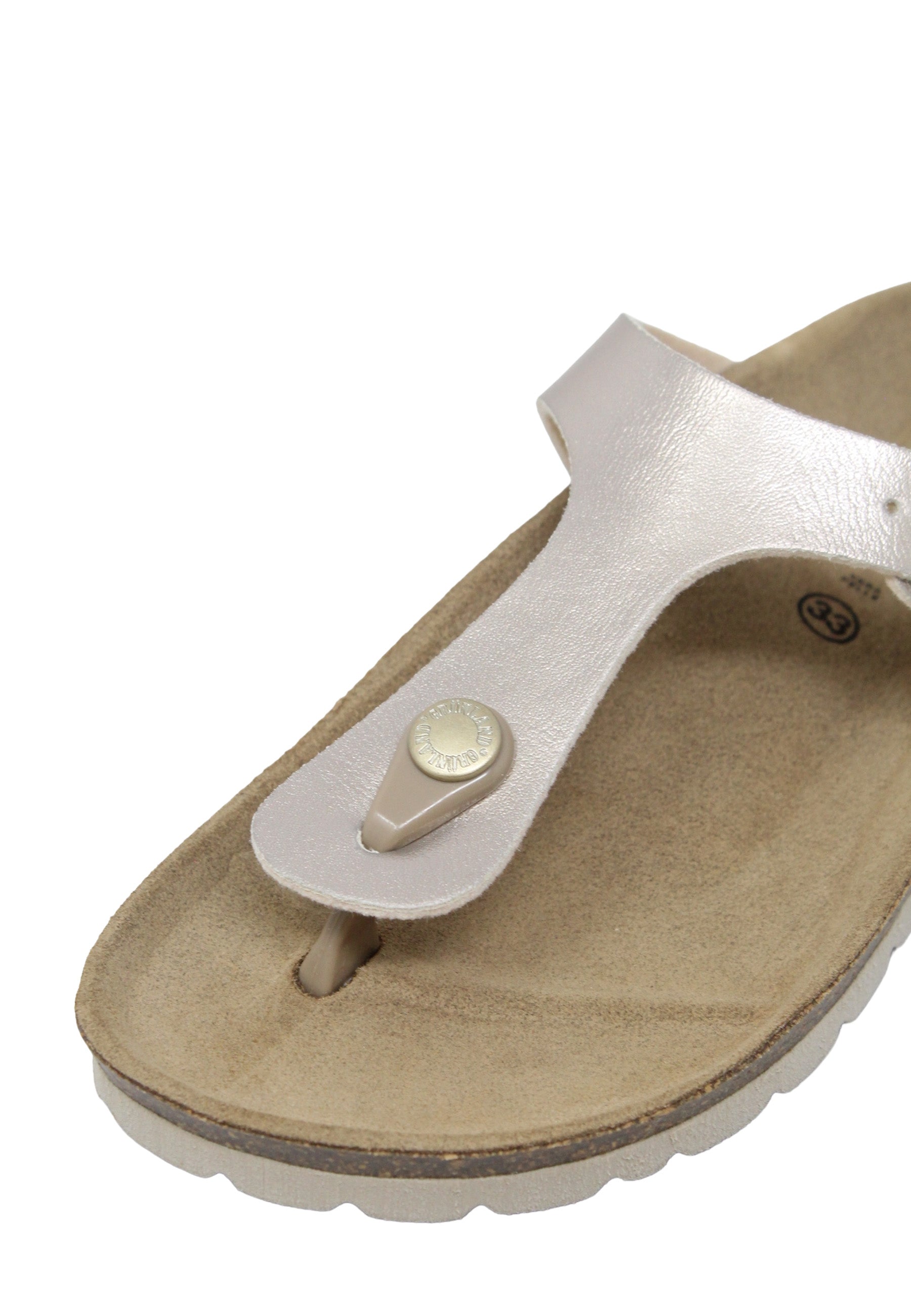 Infradito Beige Grunland Junior