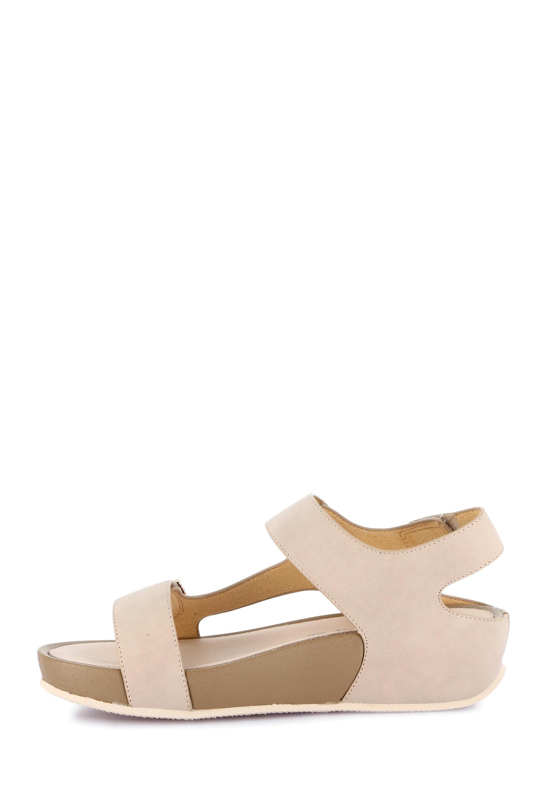 Sandali con strappi Beige Grunland
