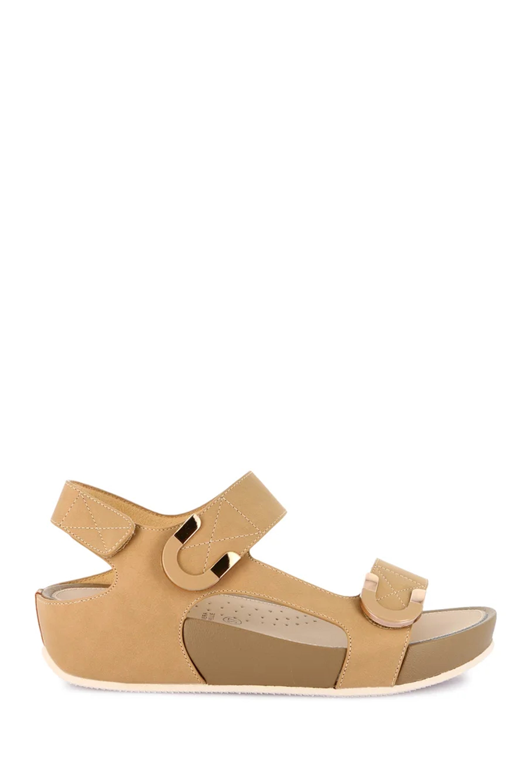 Sandali con strappi Marrone Grunland