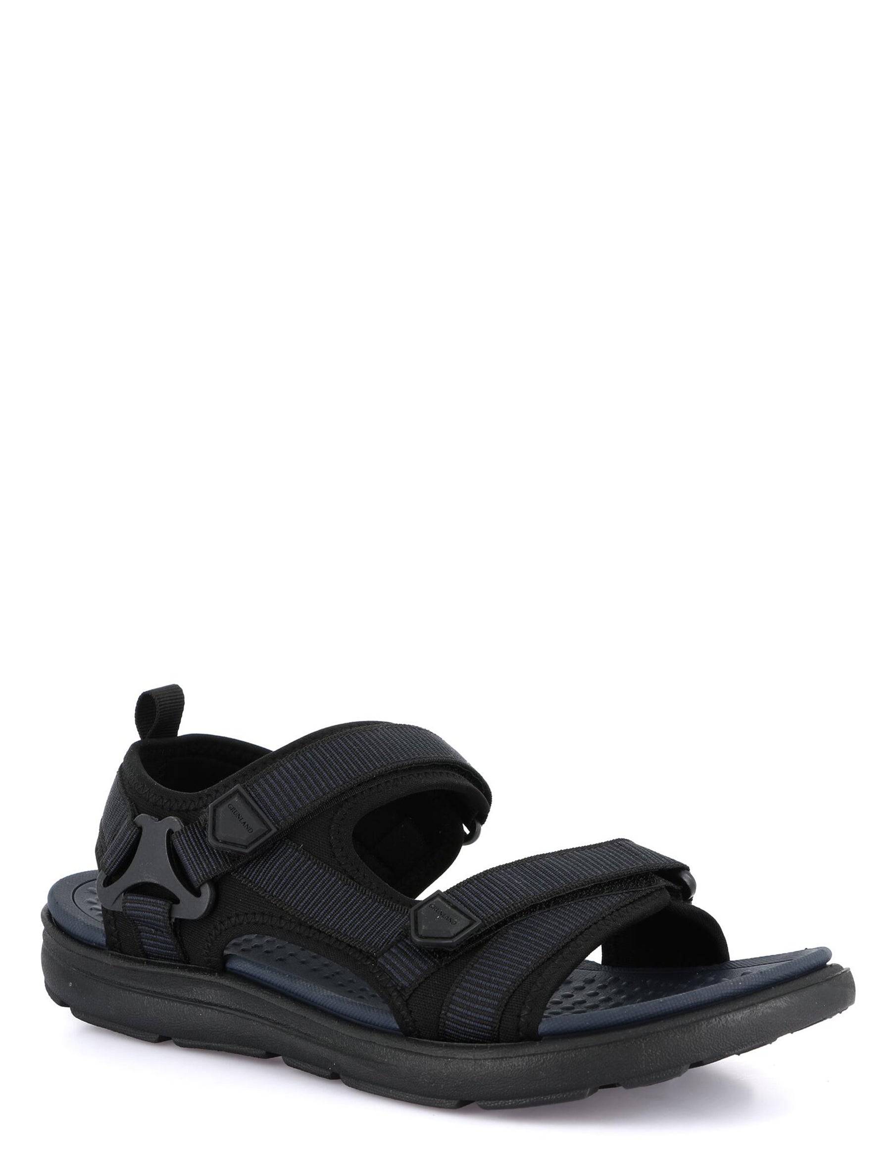 Sandali con strappi Blu Grunland