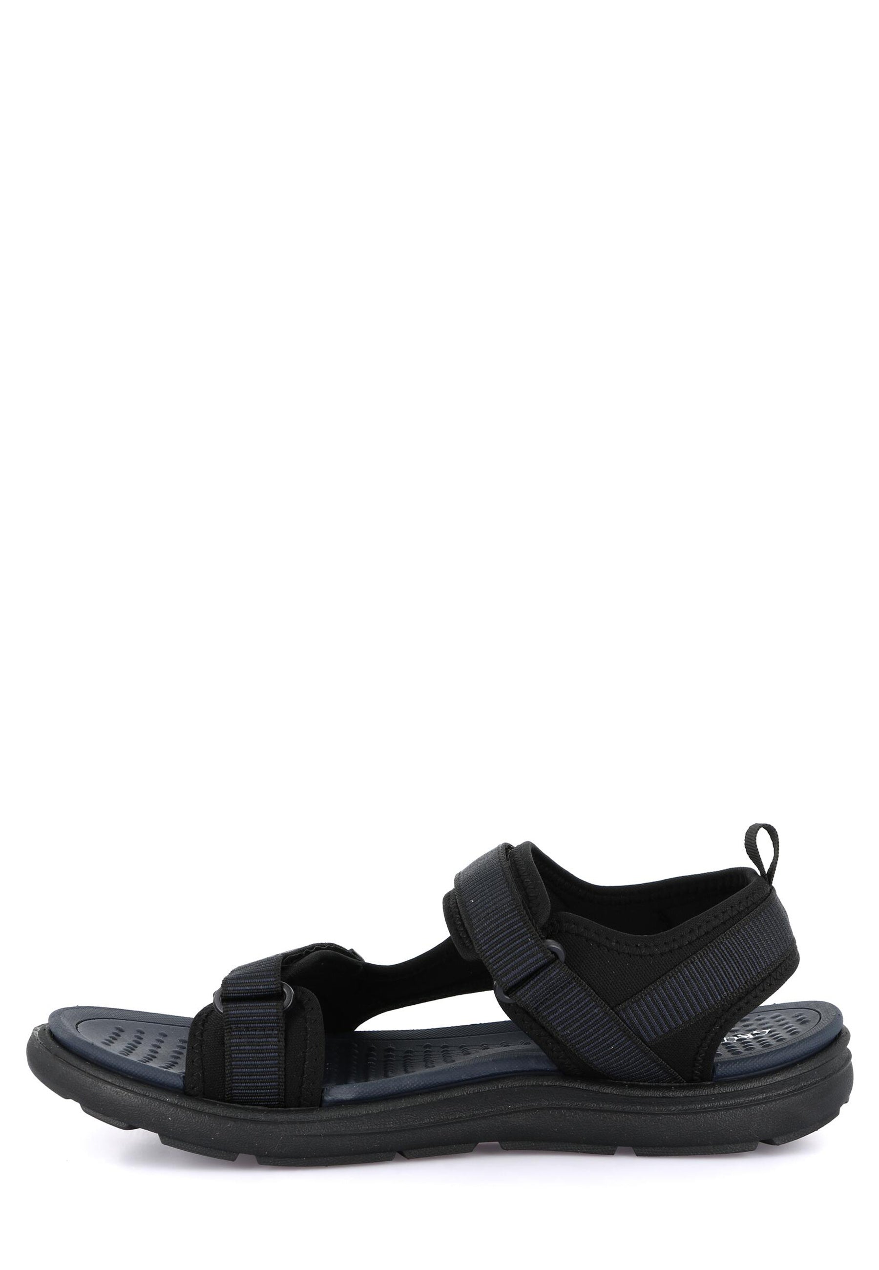 Sandali con strappi Blu Grunland