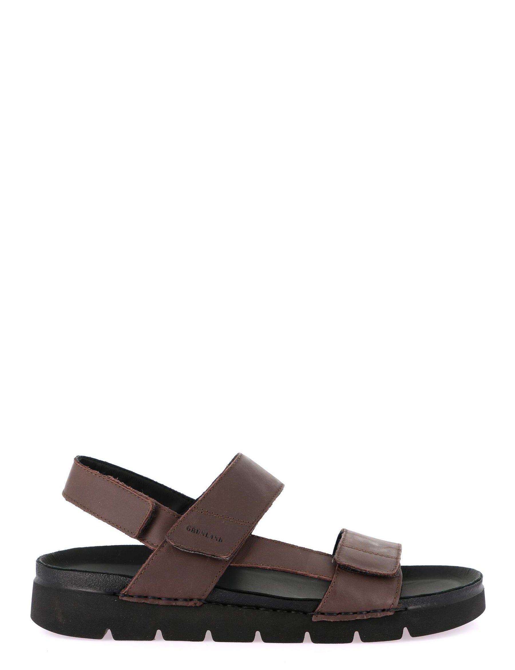 Sandali con strappi Marrone Grunland