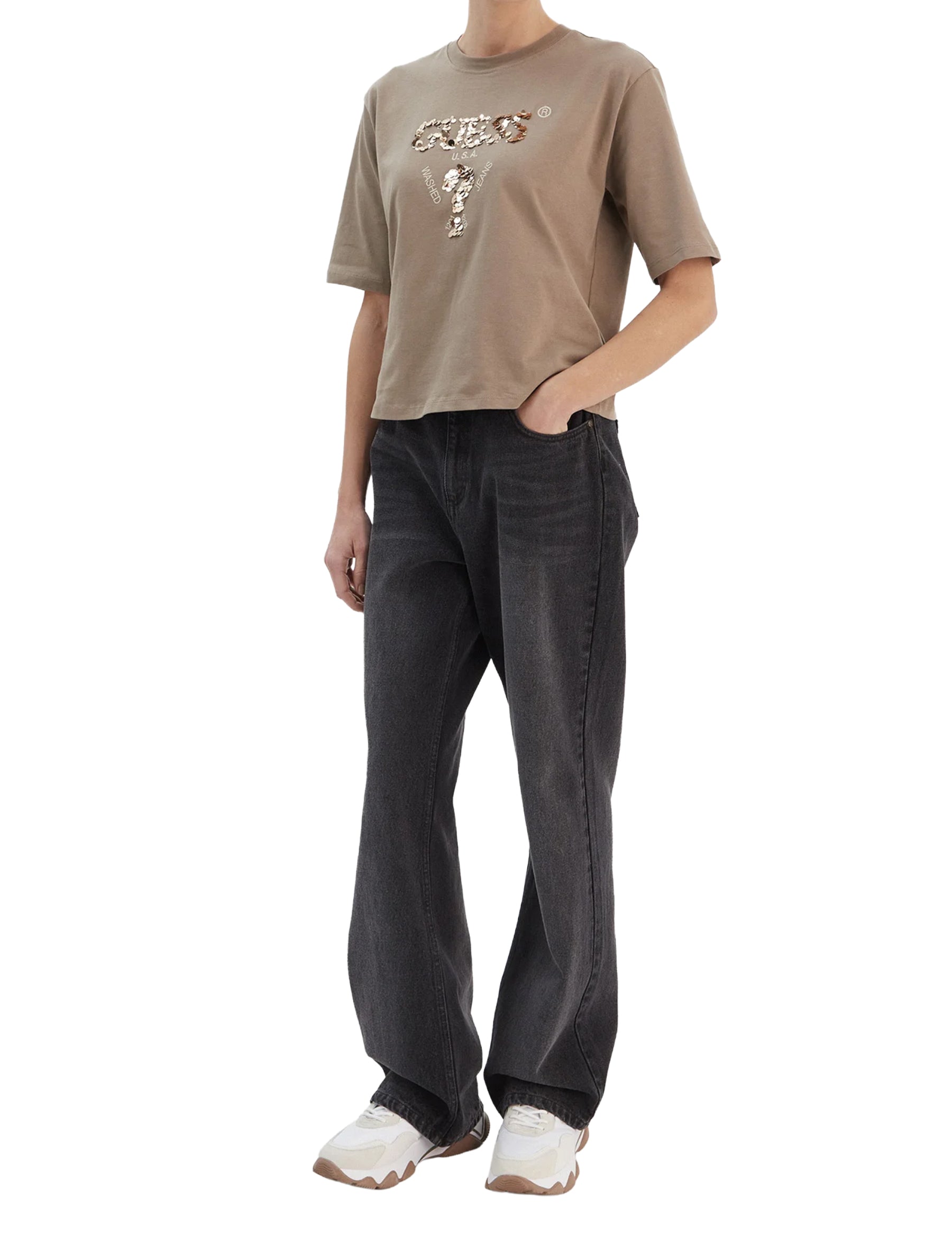 T-shirt Beige Guess