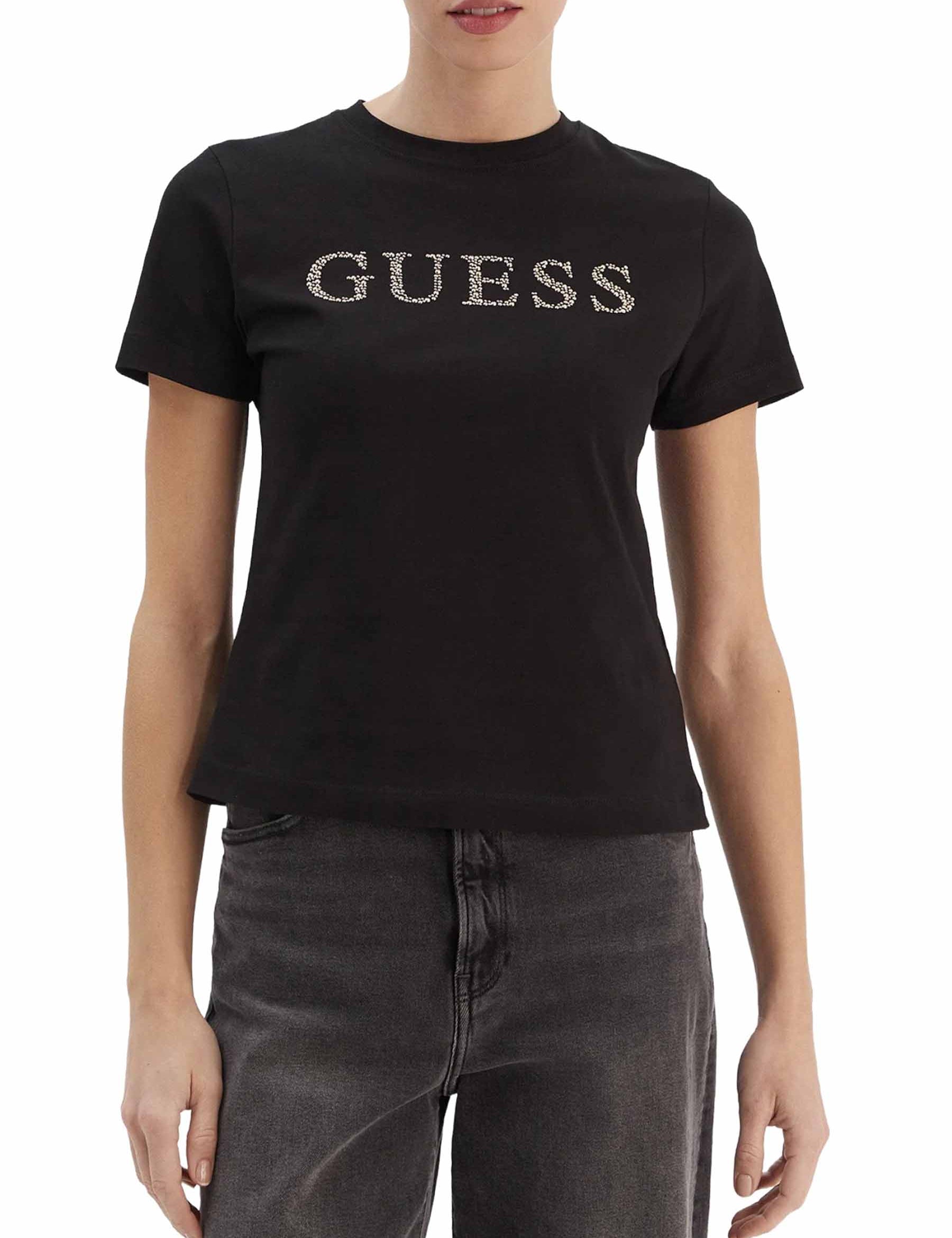 T-shirt Nero Guess