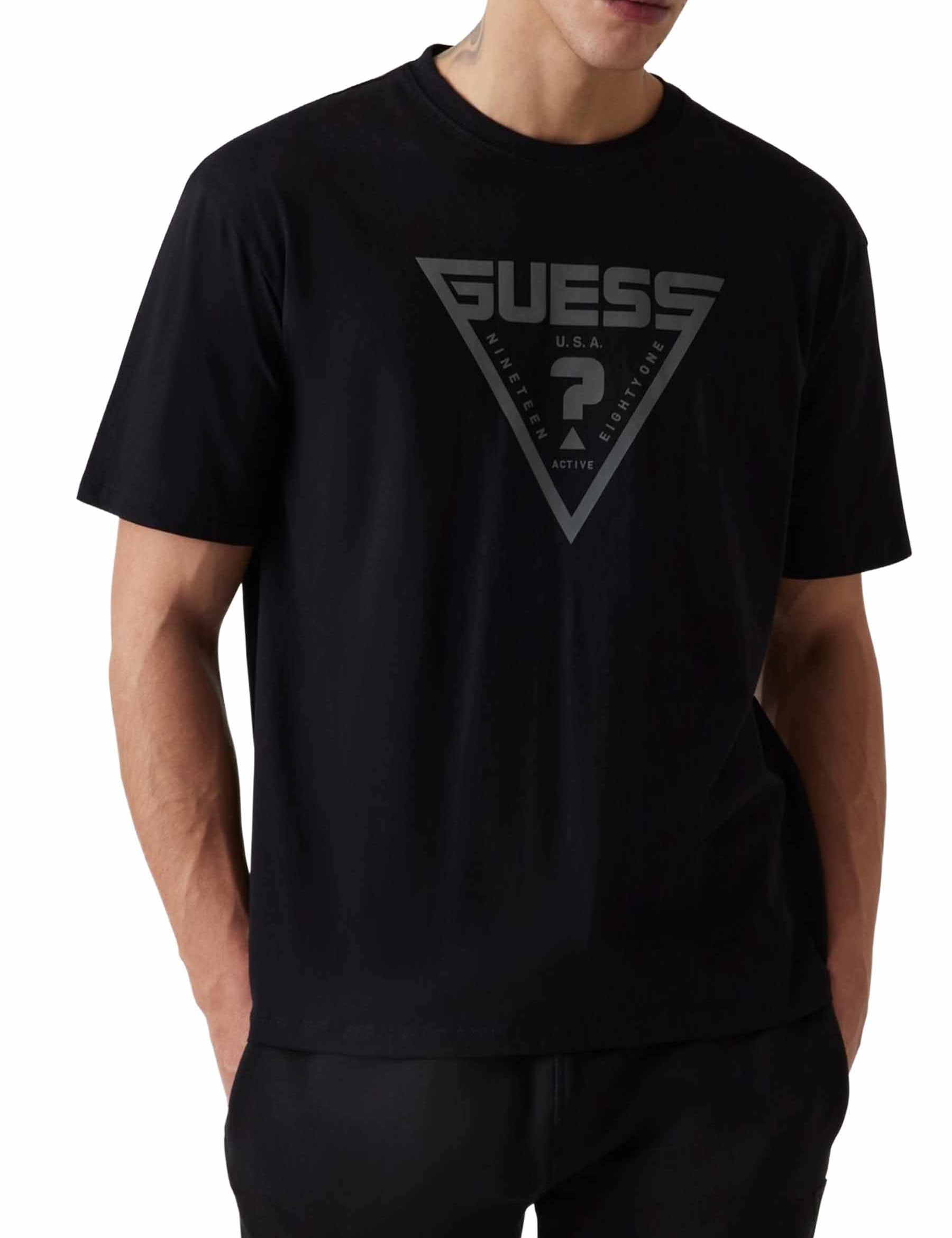 T-shirt Nero Guess