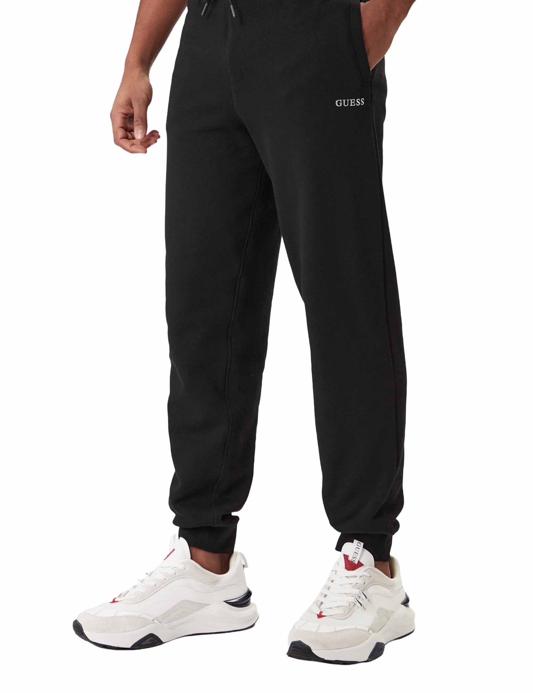 Pantaloni sportivi Nero Guess