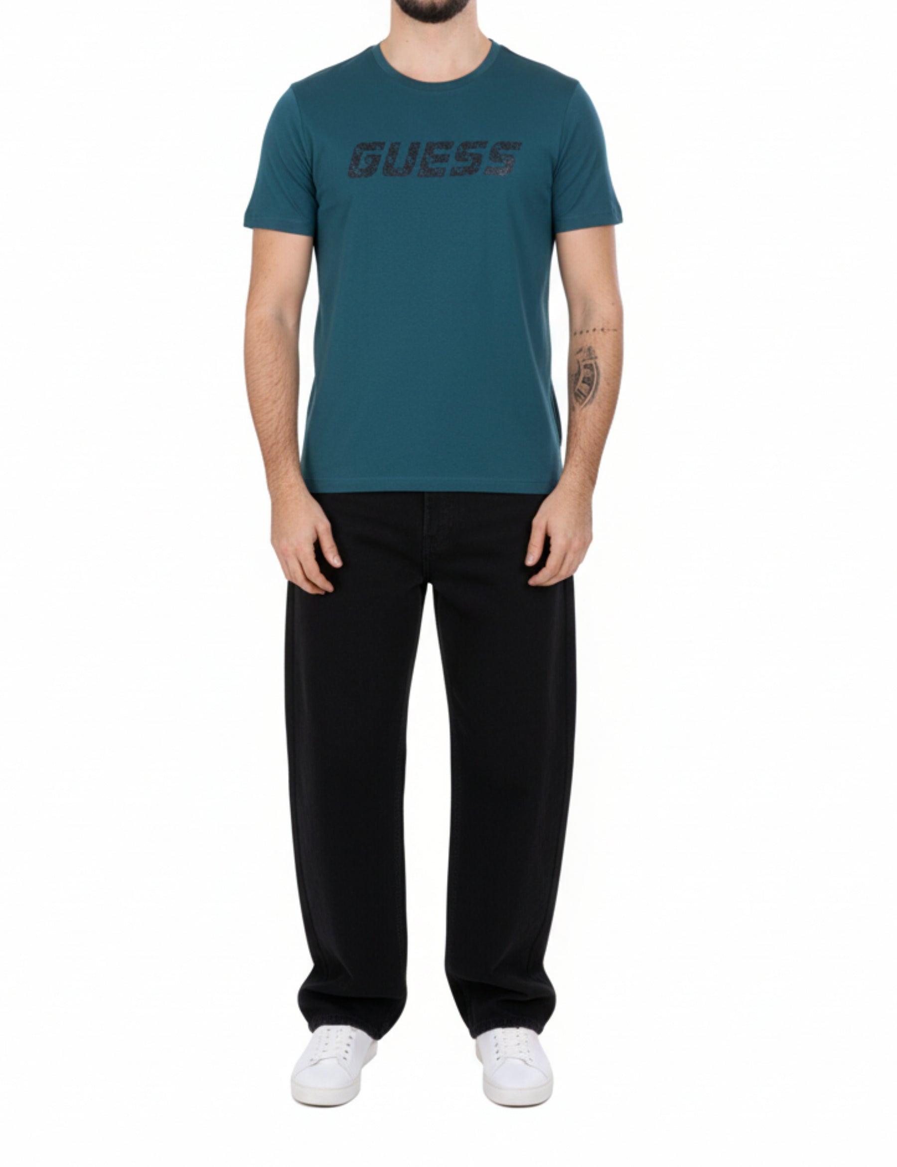 T-shirt Verde Guess