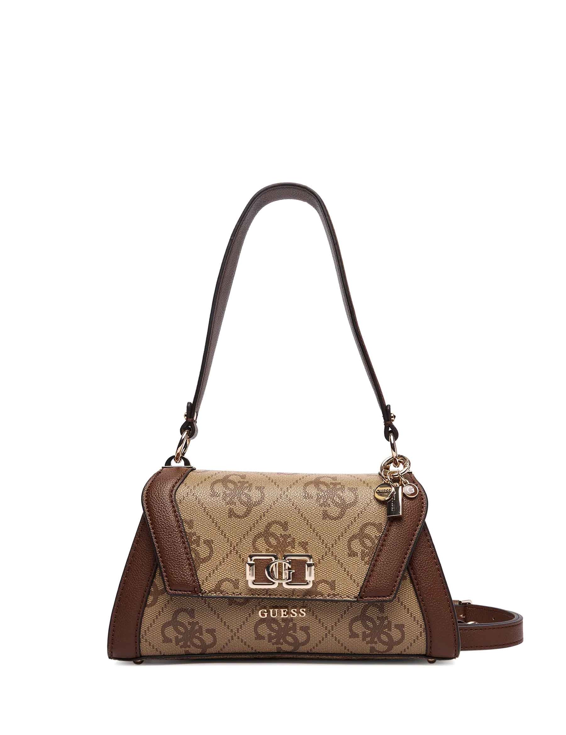 Borse a spalla Marrone Guess
