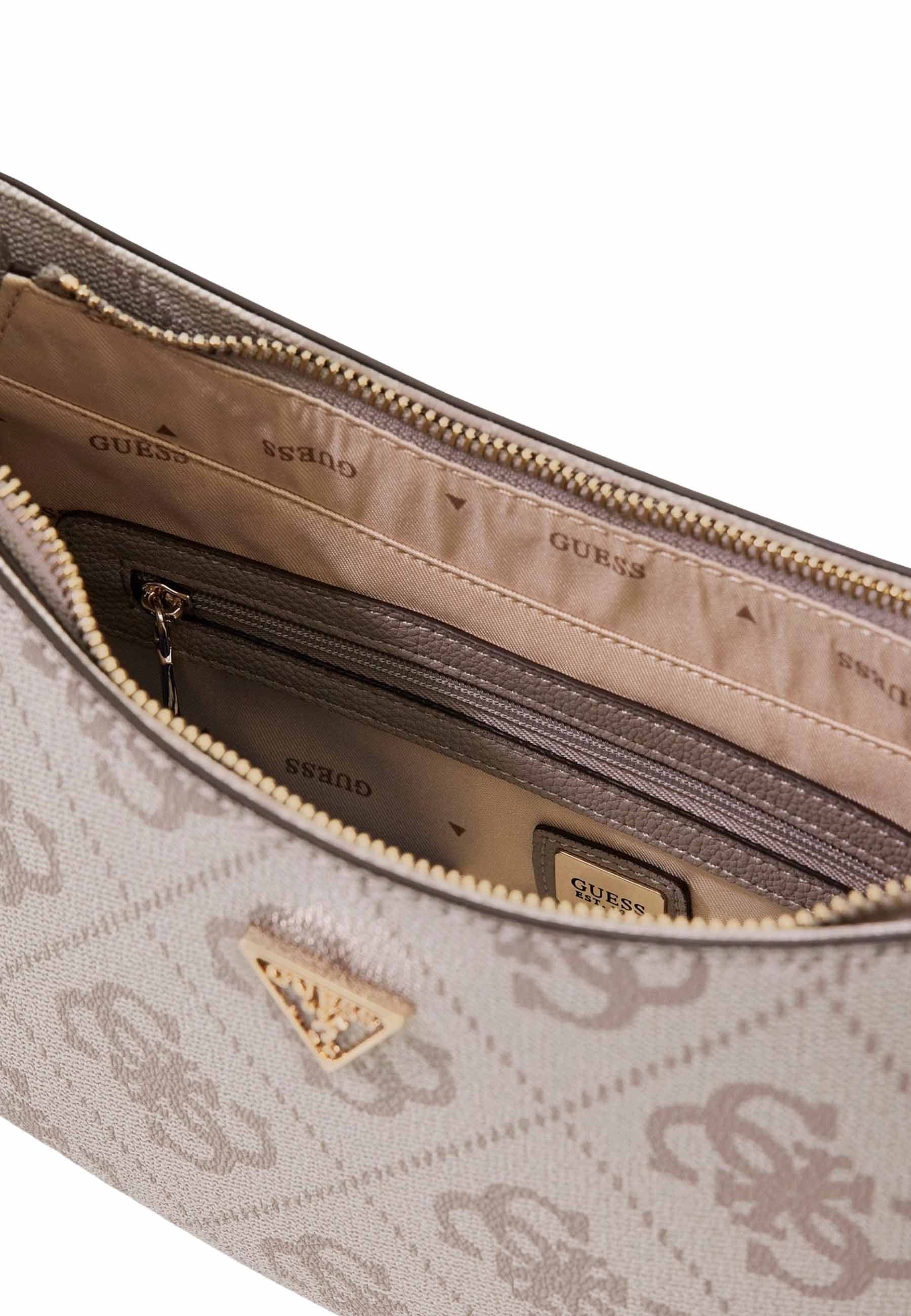 Borse a spalla Beige Guess