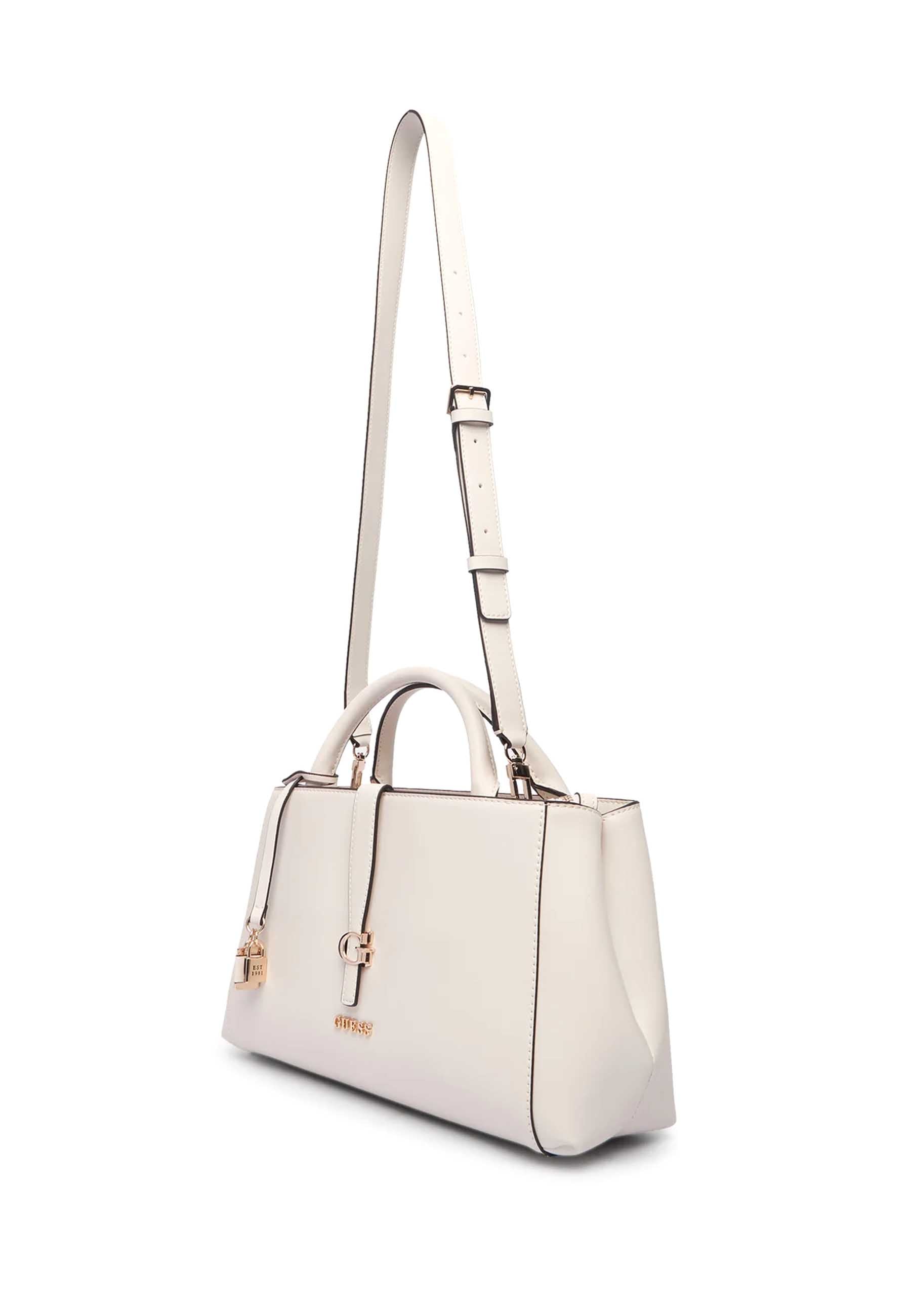 Borse a mano Avorio Guess